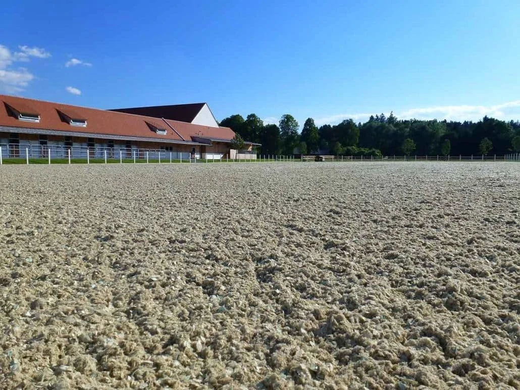 Outdoor riding arena