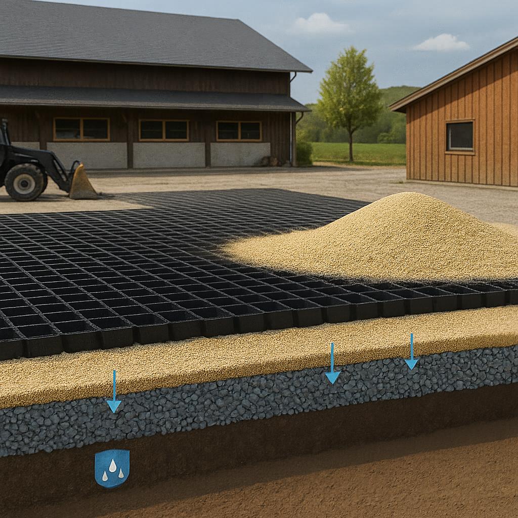 DIY Footing install with mats