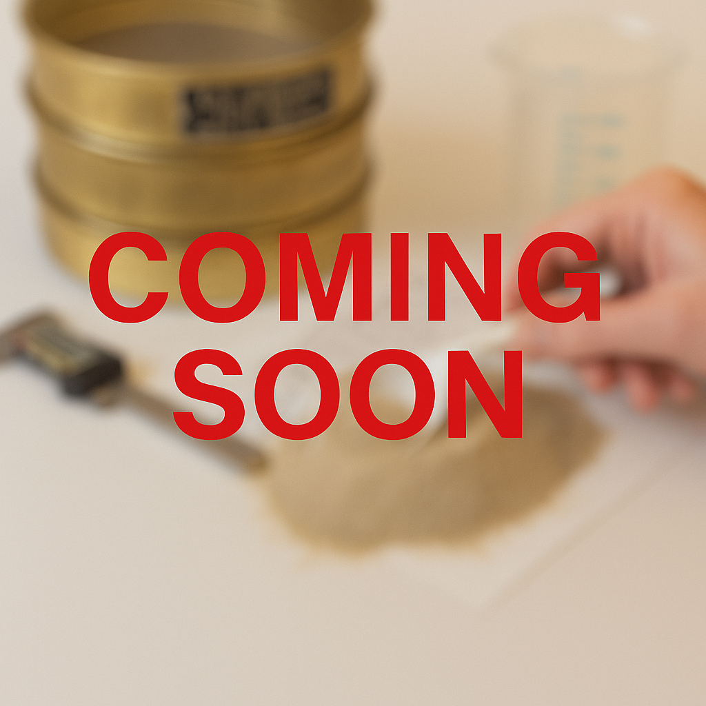 Blurred image of a hand holding a key in front of a small pile of coins and a container, with red text overlay stating 'Coming Soon'.