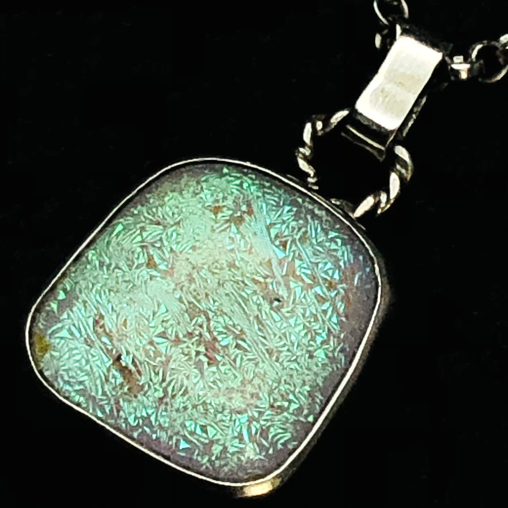 Van Gogh Gemstone Jewelry Pendant 25G