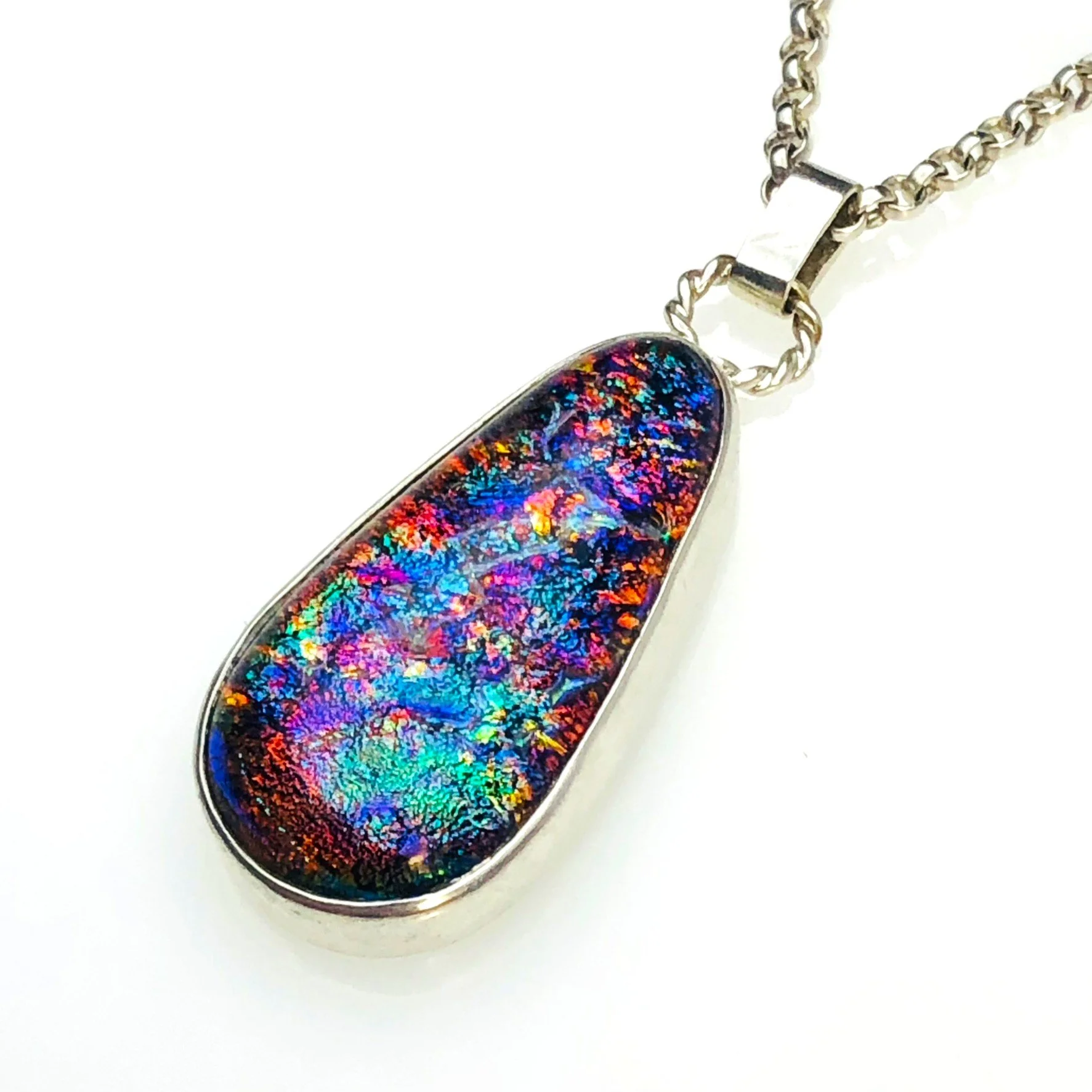 Van Gogh Gemstone Jewelry Pendant 25H