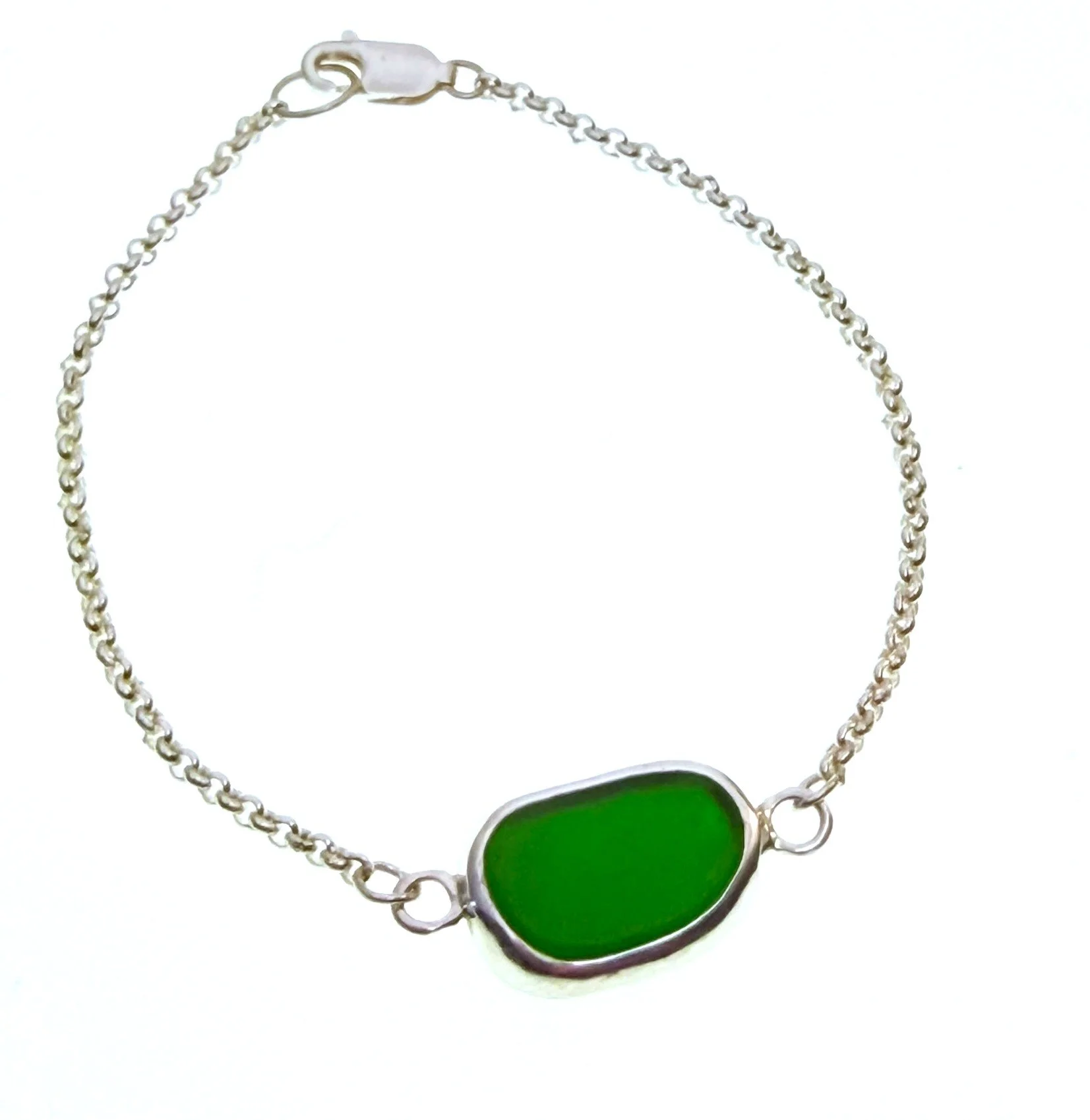 Van Gogh Jewelry Bracelet Necklace Pendant Artist Sea Glass Seaglass Dichroic Bracelet Beach Glass Green Bracelet IMG_1029.JPEG