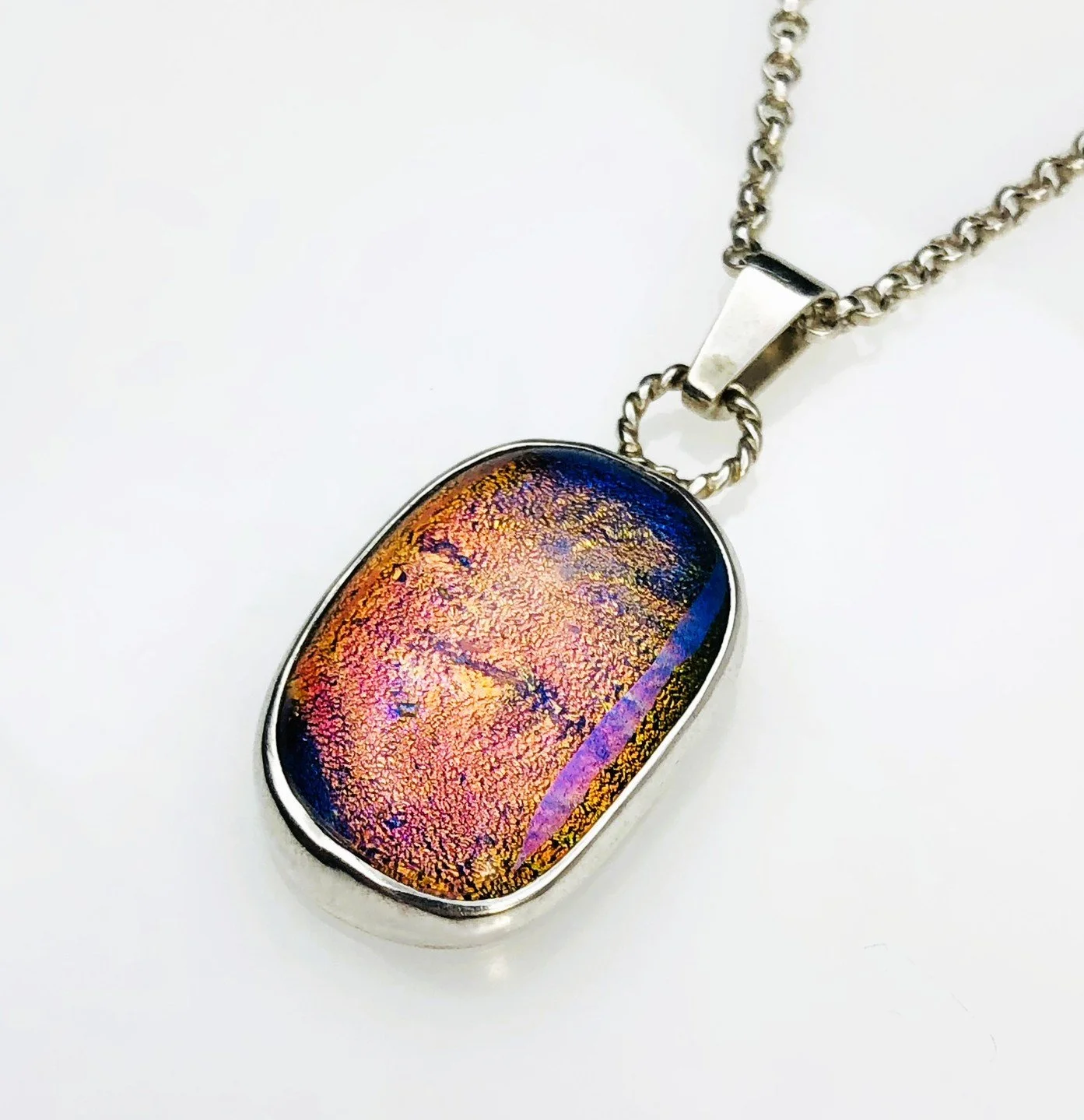Van Gogh Gemstone Jewelry Pendant 25O