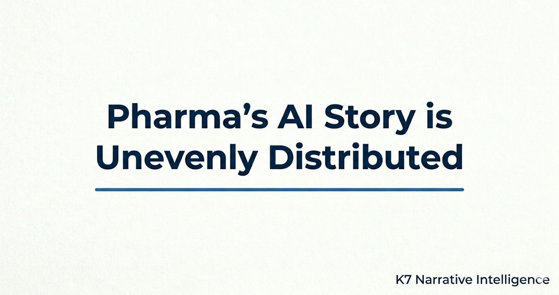 Pharma’s AI Story is Unevenly Distributed