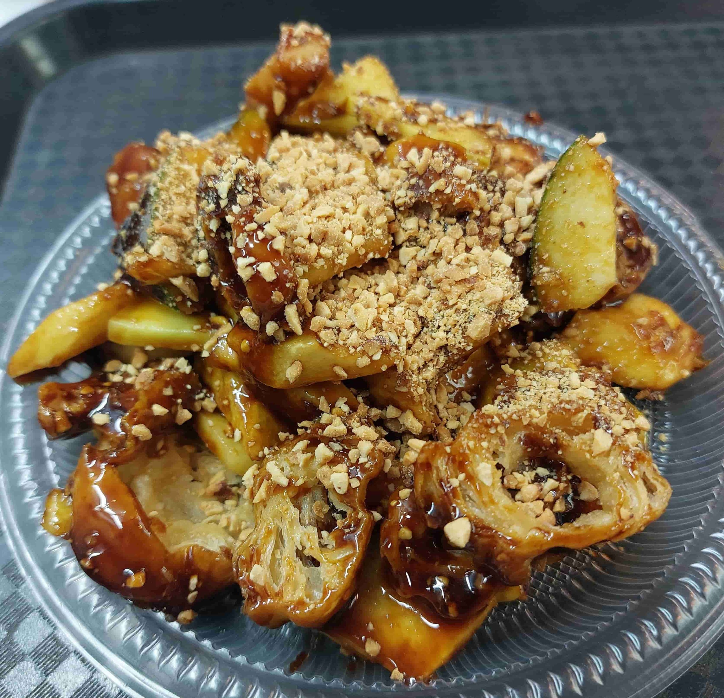 Rojak – Southeast Asian fruit and vegetable salad with sweet, spicy sauce