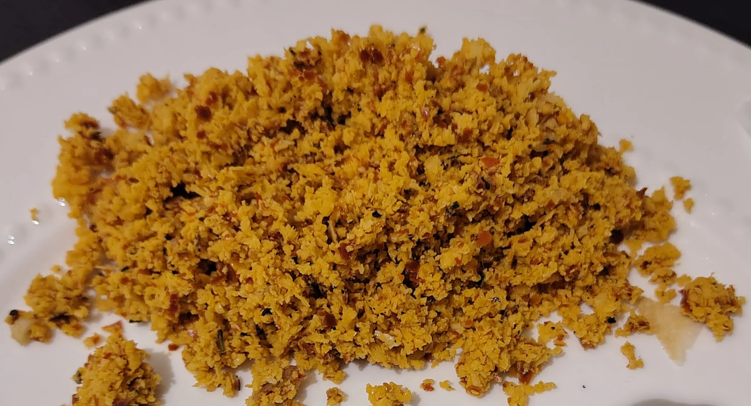 Pol sambol – Sri Lankan coconut relish served as part of a traditional rice and curry meal