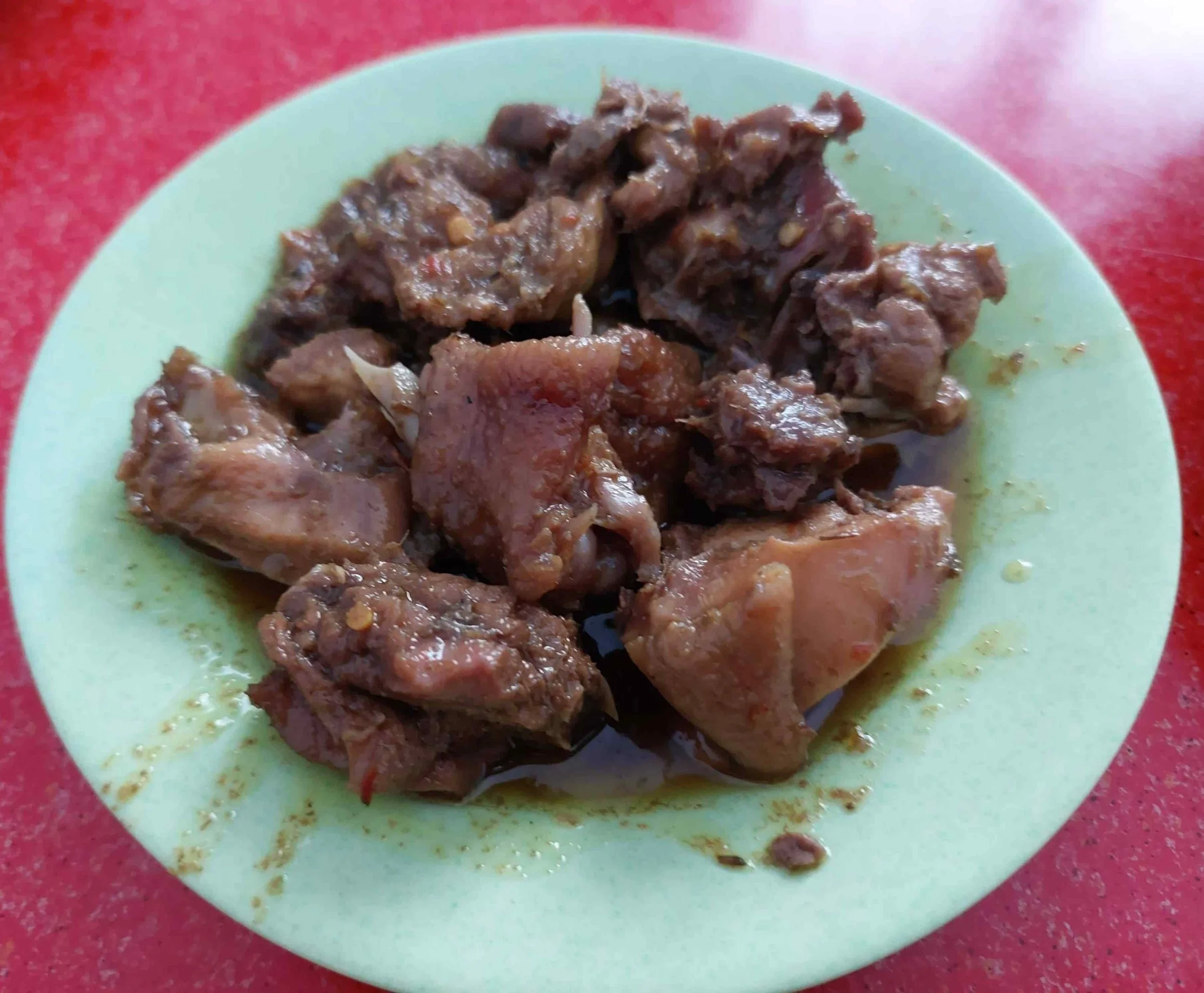 Dangkot, South Sulawesi traditional spiced chicken or duck stew from the Toraja region