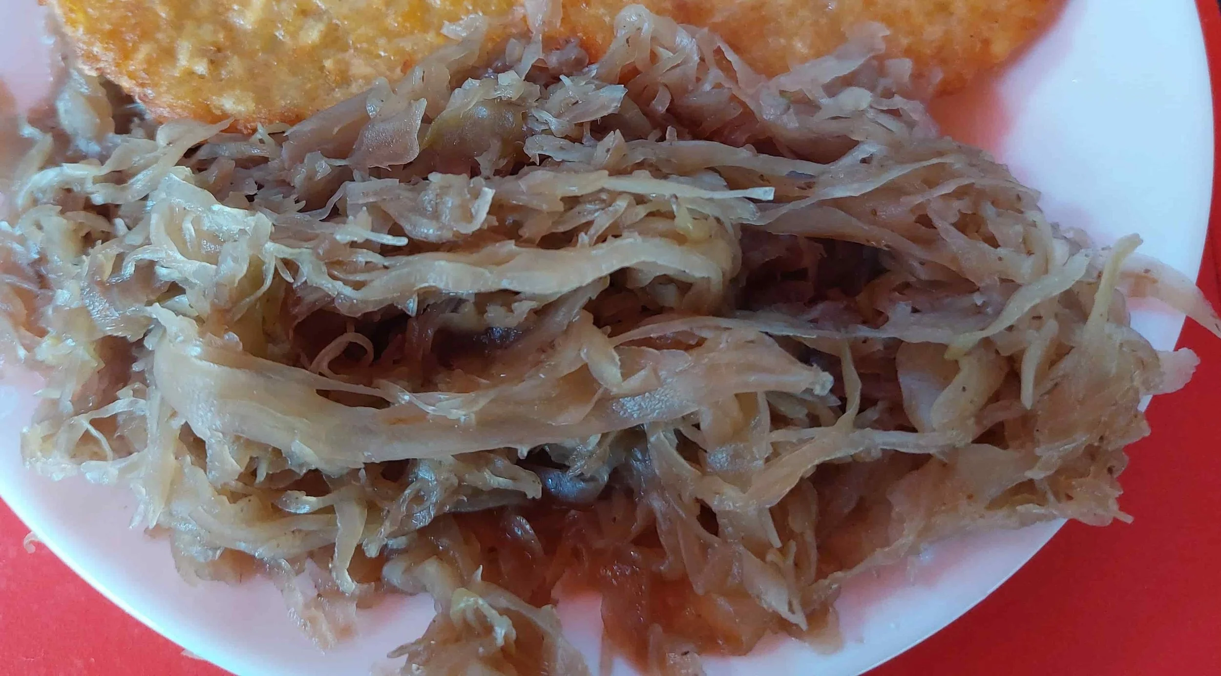 German sauerkraut fermented cabbage traditional side dish