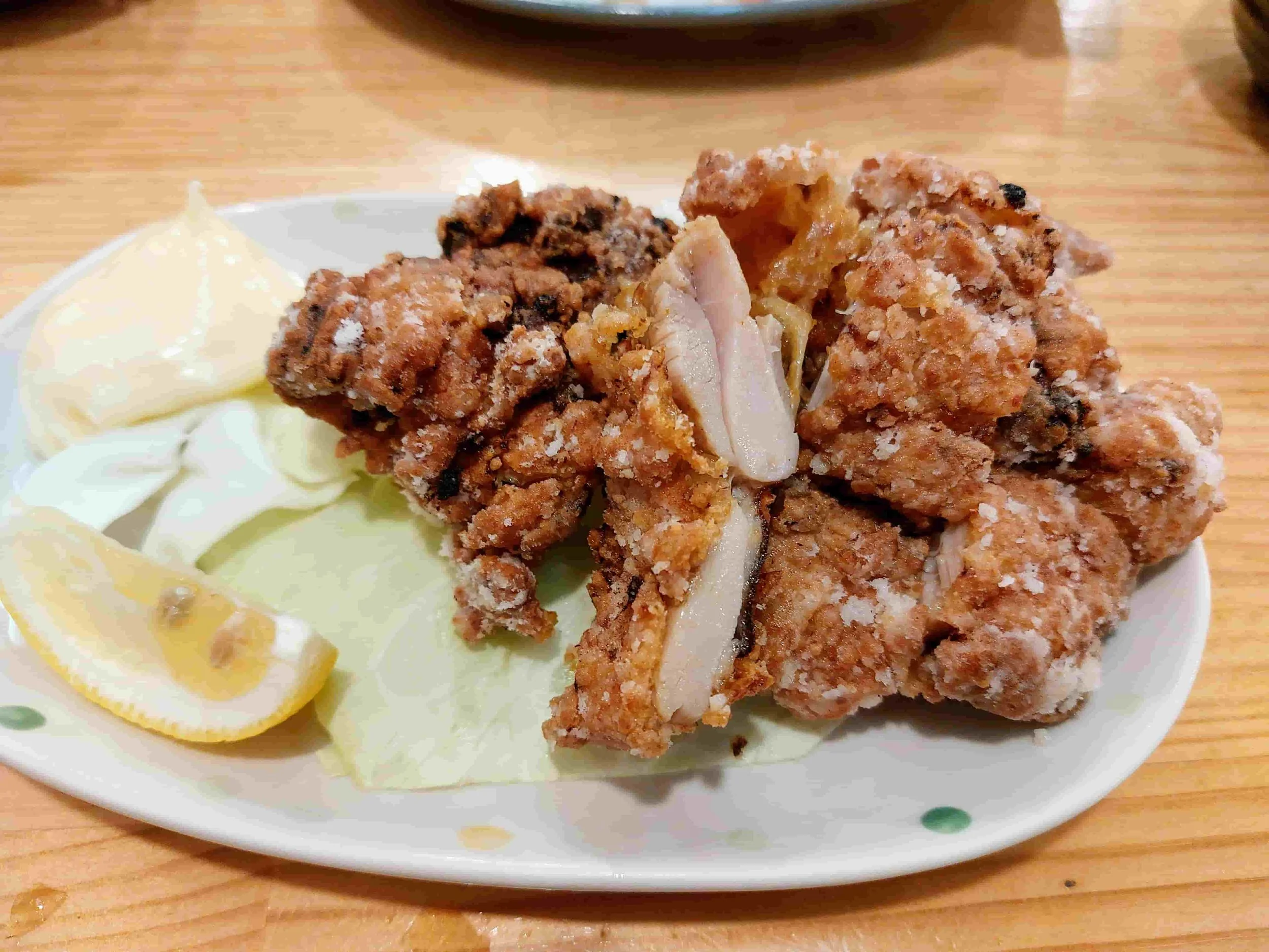 Japanese sanzokuyaki – crispy, marinated fried chicken from Nagano Prefecture, seasoned with garlic and soy sauce