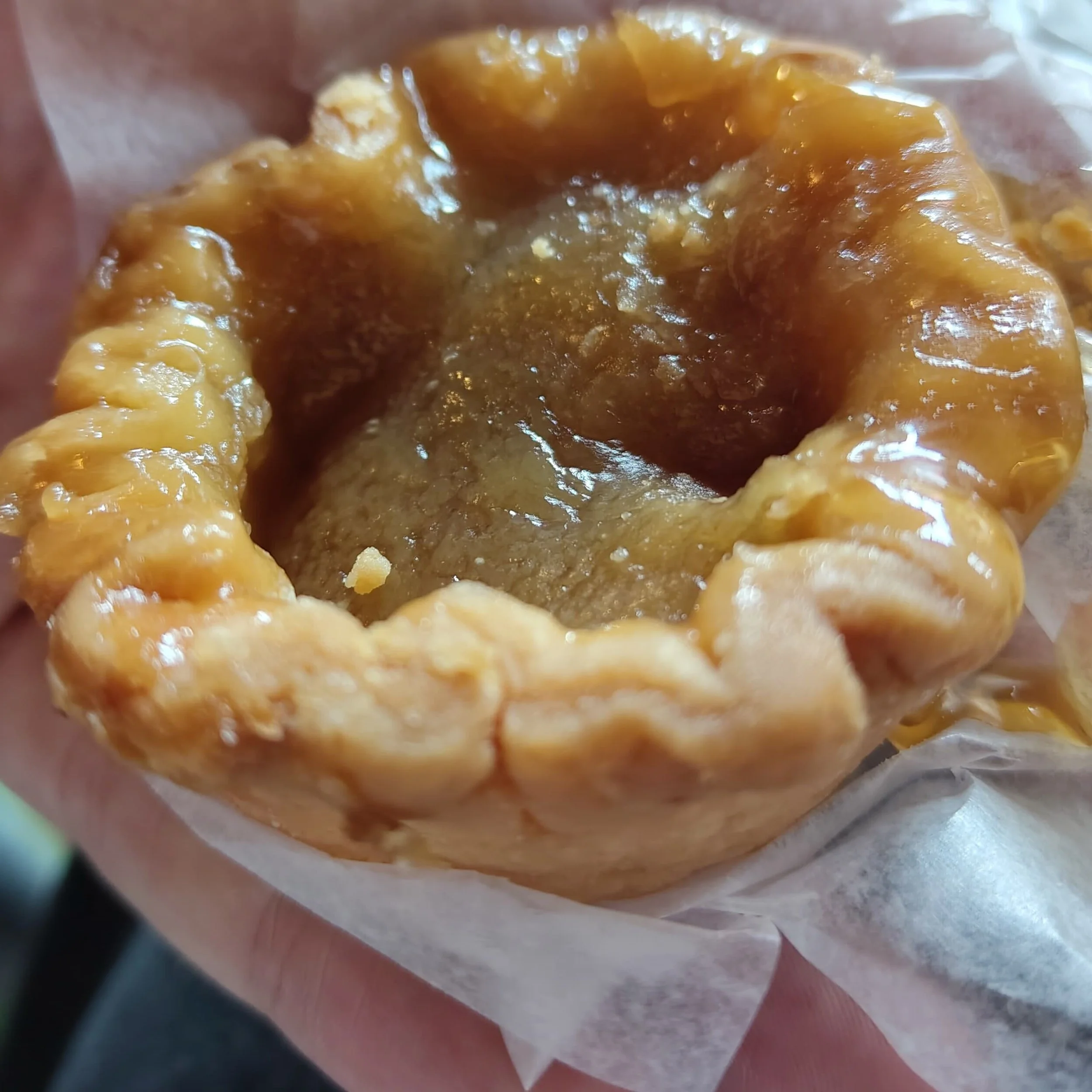 Canadian butter tarts – flaky pastry shells filled with sweet buttery syrup filling