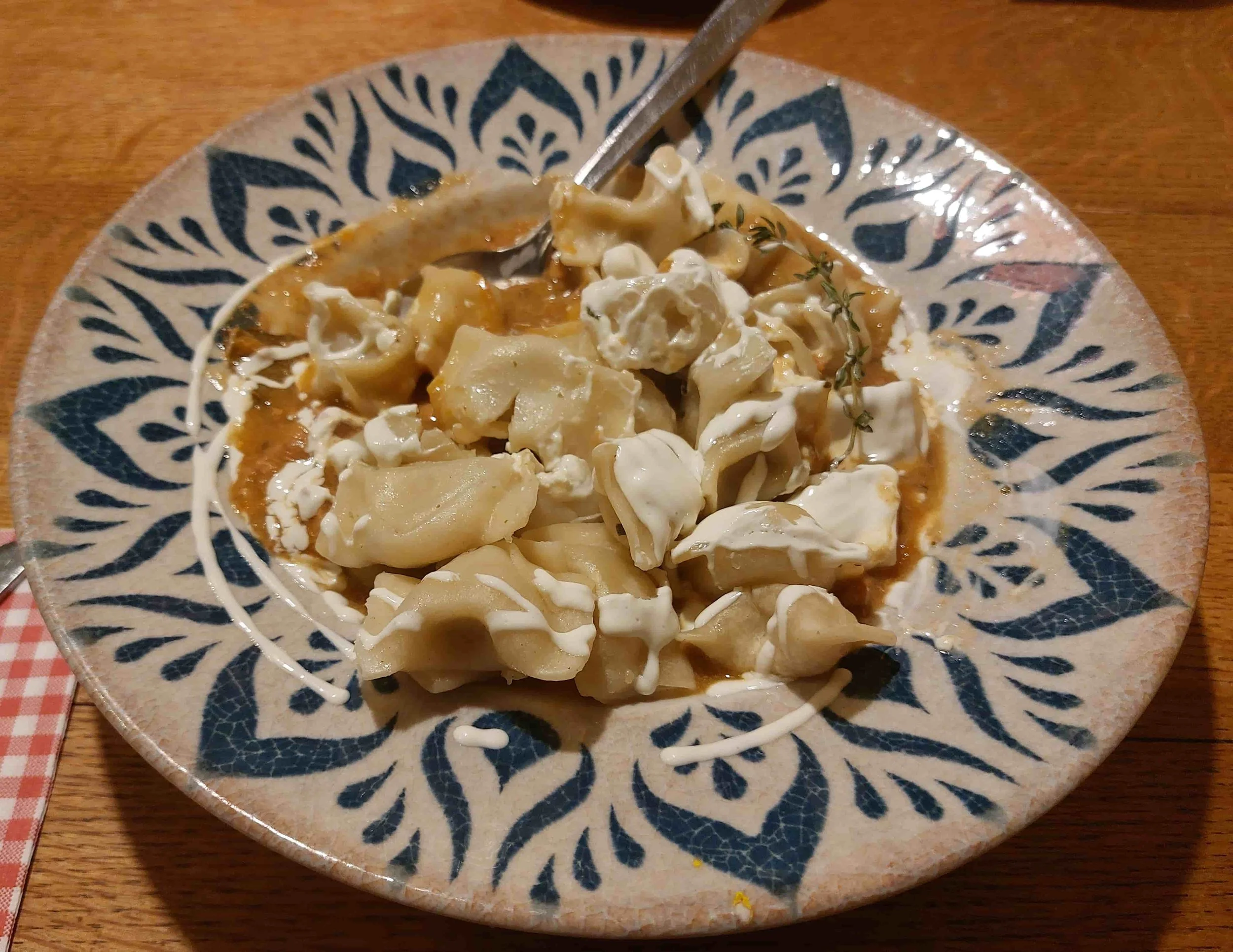 Idrijski žlikrofi – traditional Slovenian dumplings filled with potato filling