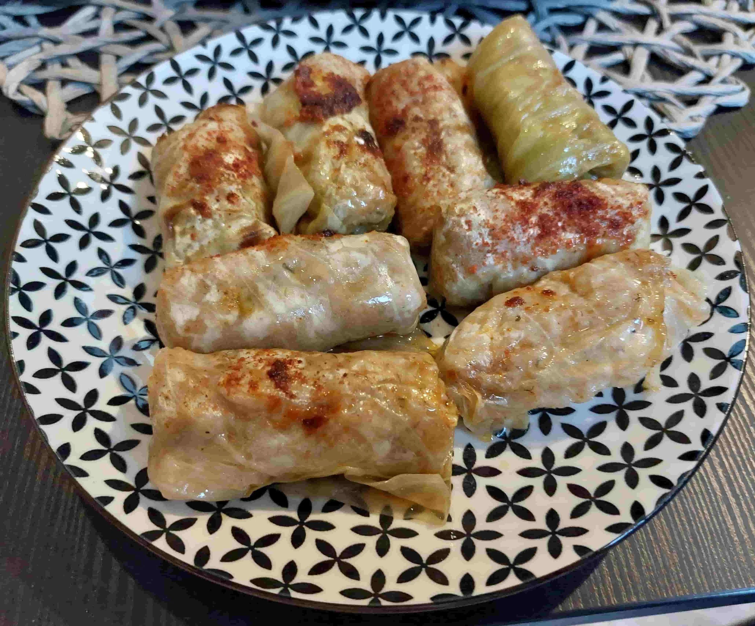 Sarmi – traditional Bulgarian vine leaf rolls stuffed with minced meat and rice