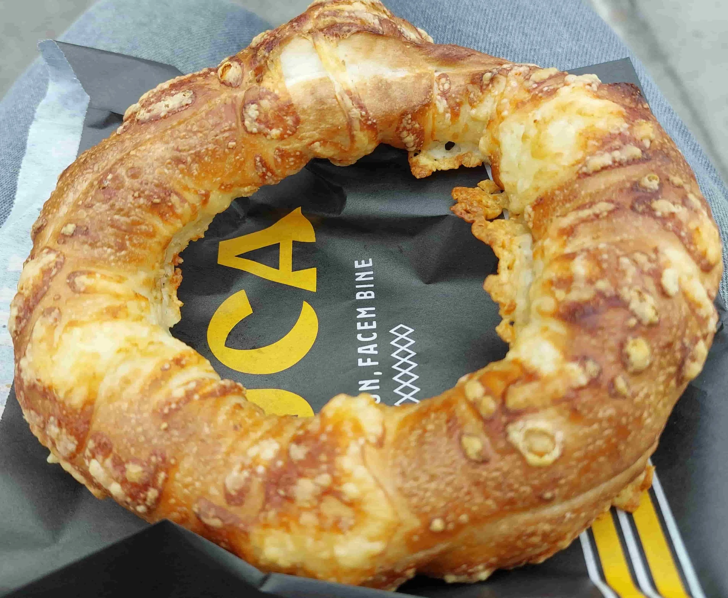 Covrig traditional Romanian pretzel