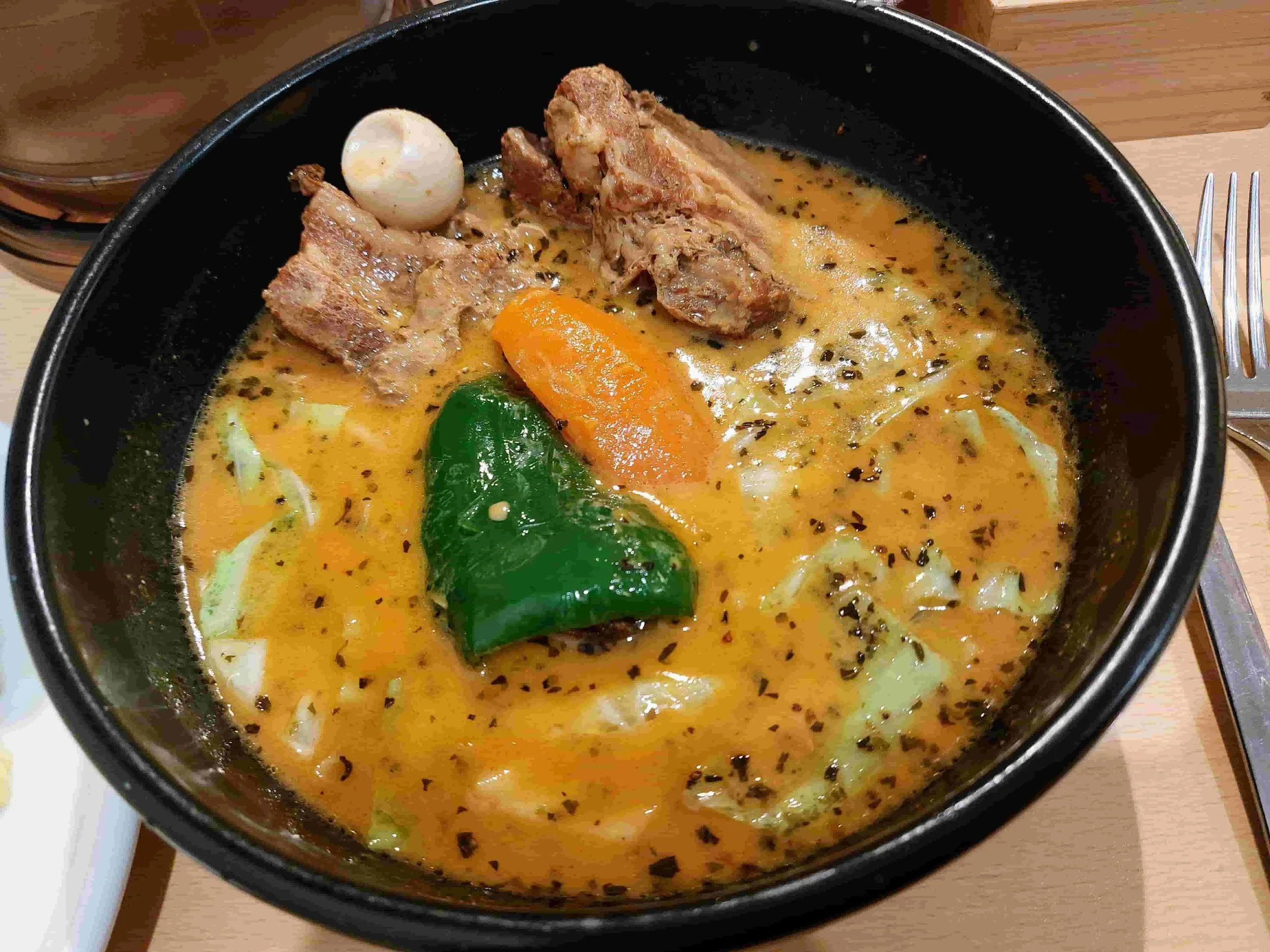 Sapporo Soup Curry: Spicy, Flavorful Japanese Curry Stew with Meat and Vegetables