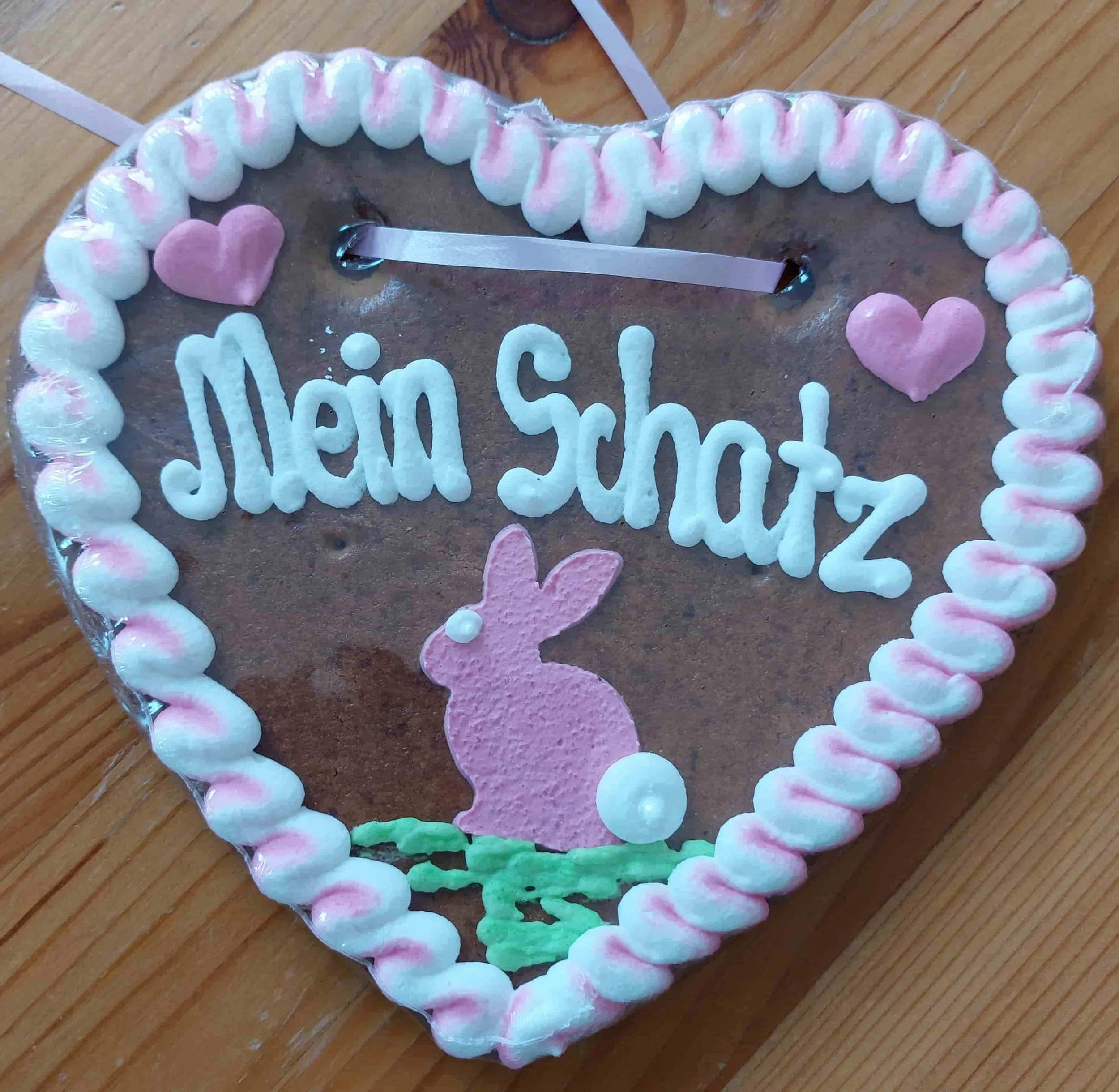 German Lebkuchen traditional gingerbread cookies with spices