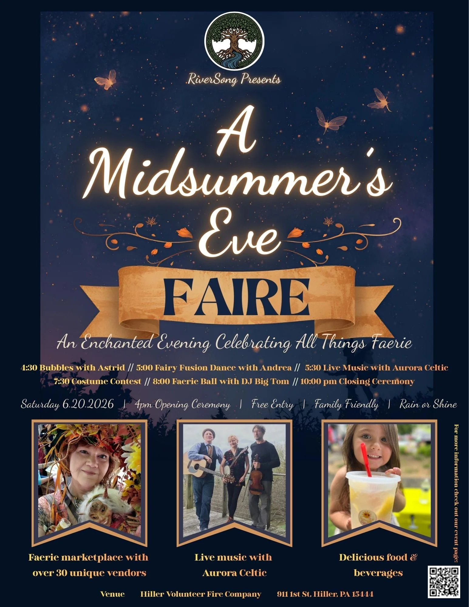 Join us at A Midsummer’s Eve Faire on June 20th!