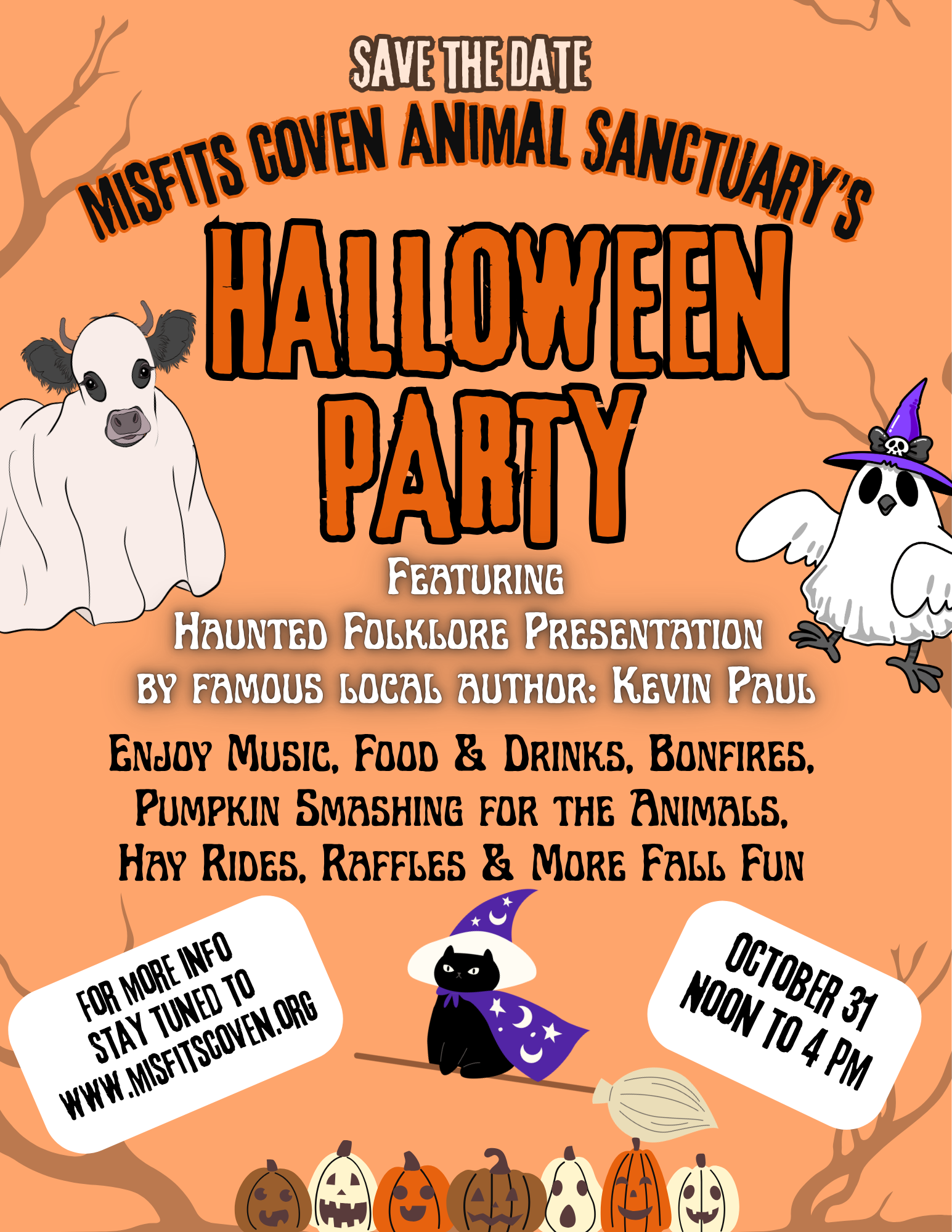 Join us for our first annual Misfits Halloween Harvest Fest!
