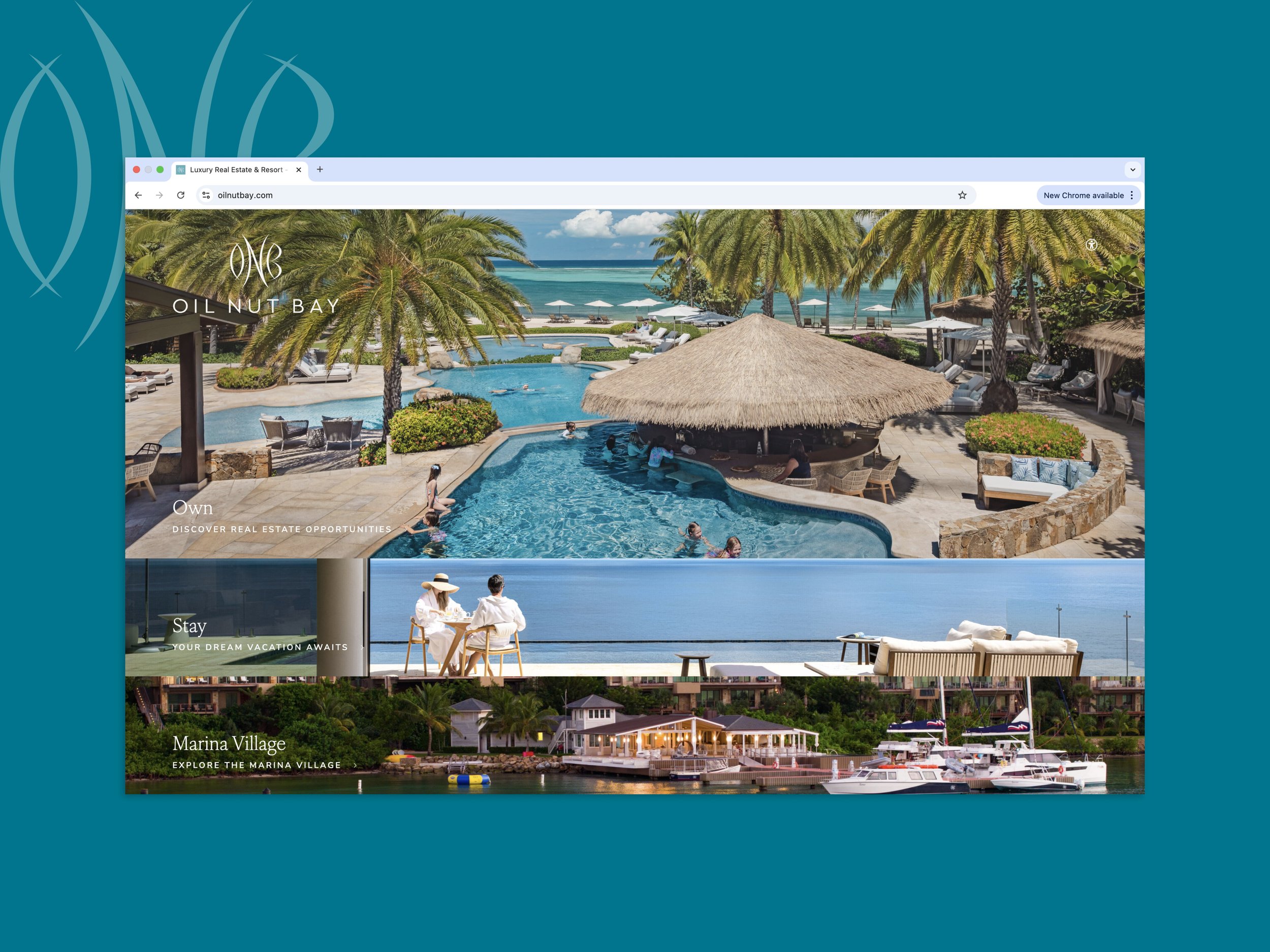 Luxury Real Estate & Rental Website: UX Strategy & UI Design