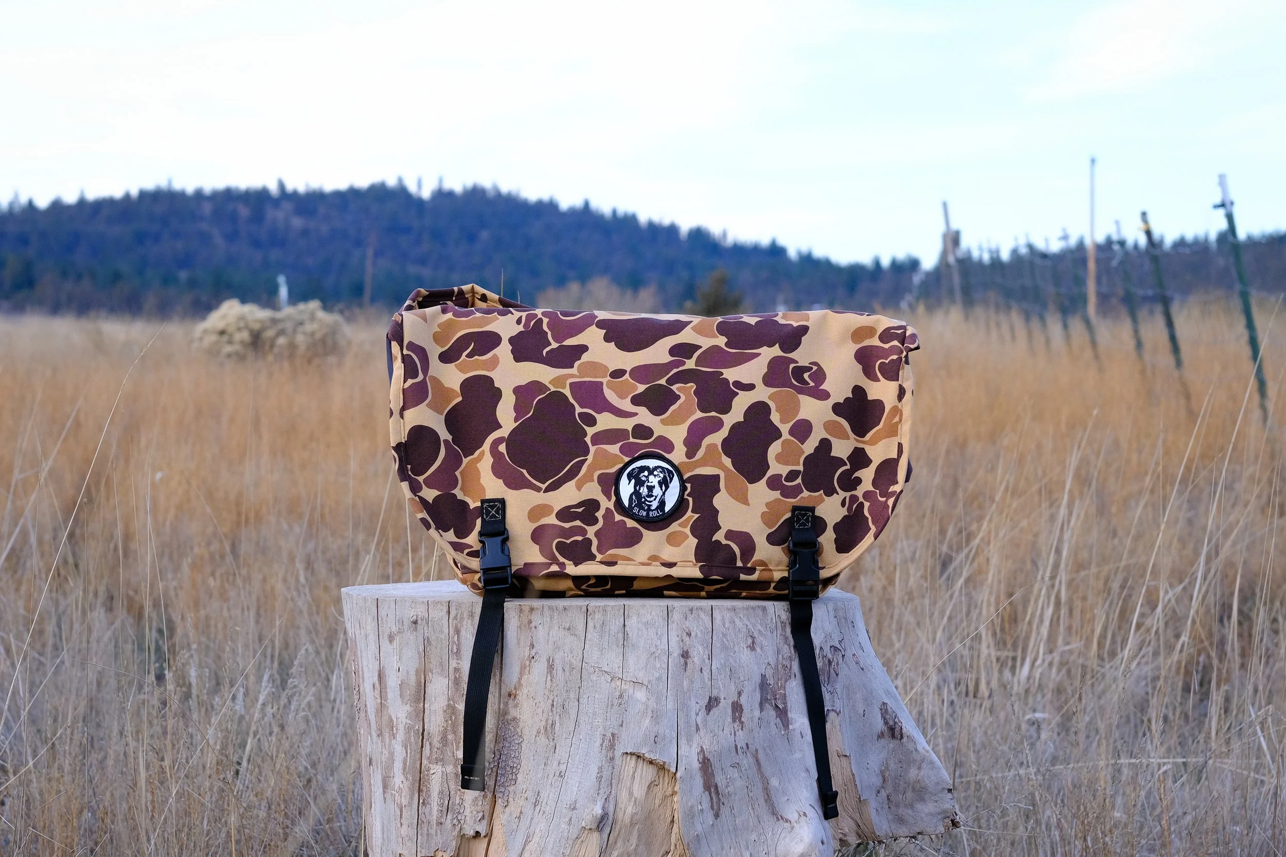 Filthy Casual Messenger Sling - Duck Camo