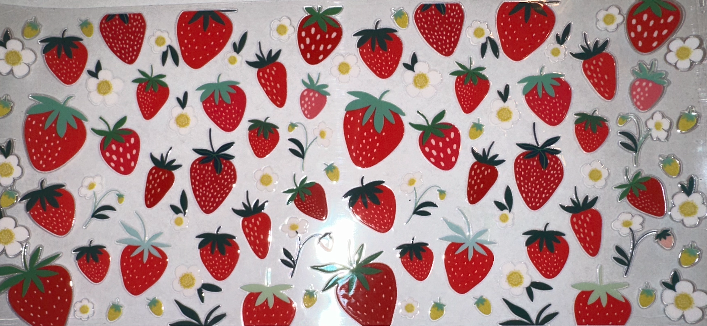 Vibrant Red Strawberries