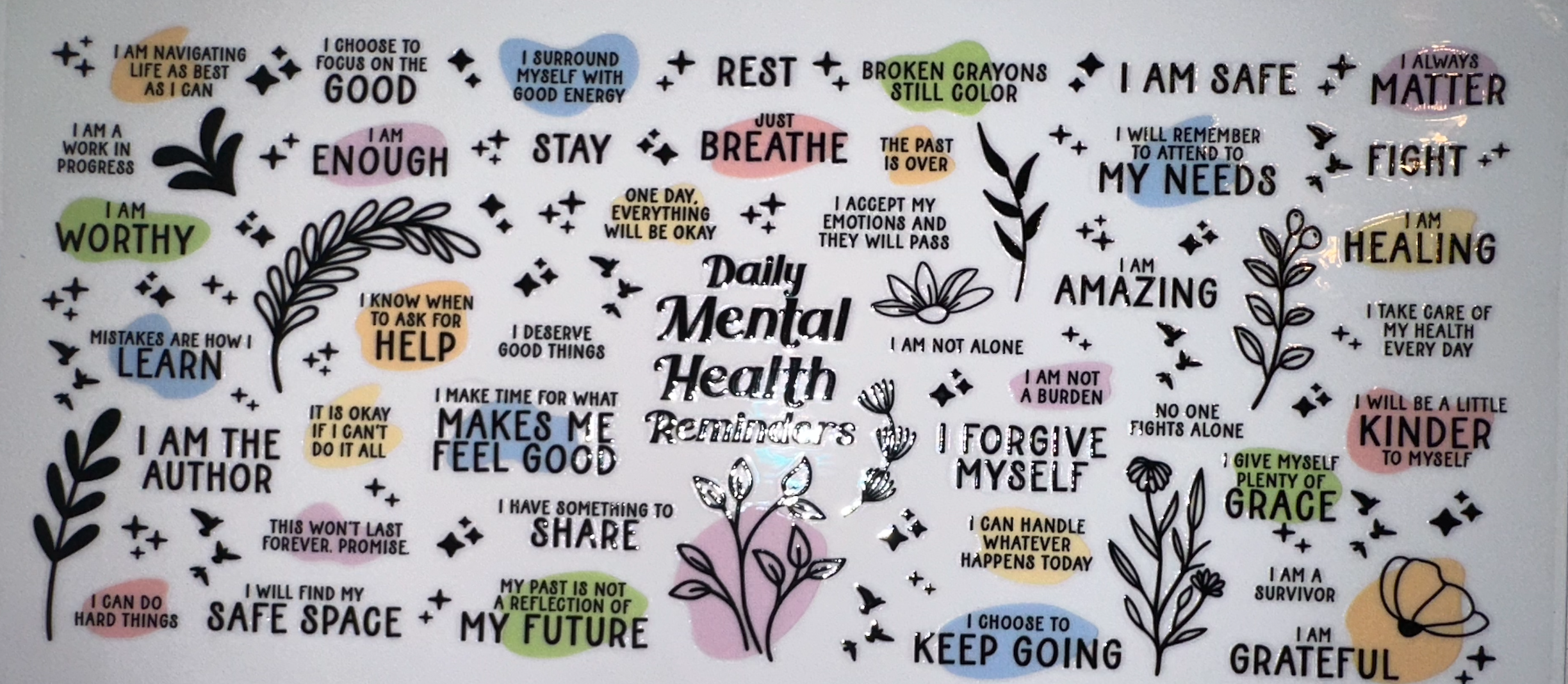 Mental Health reminders