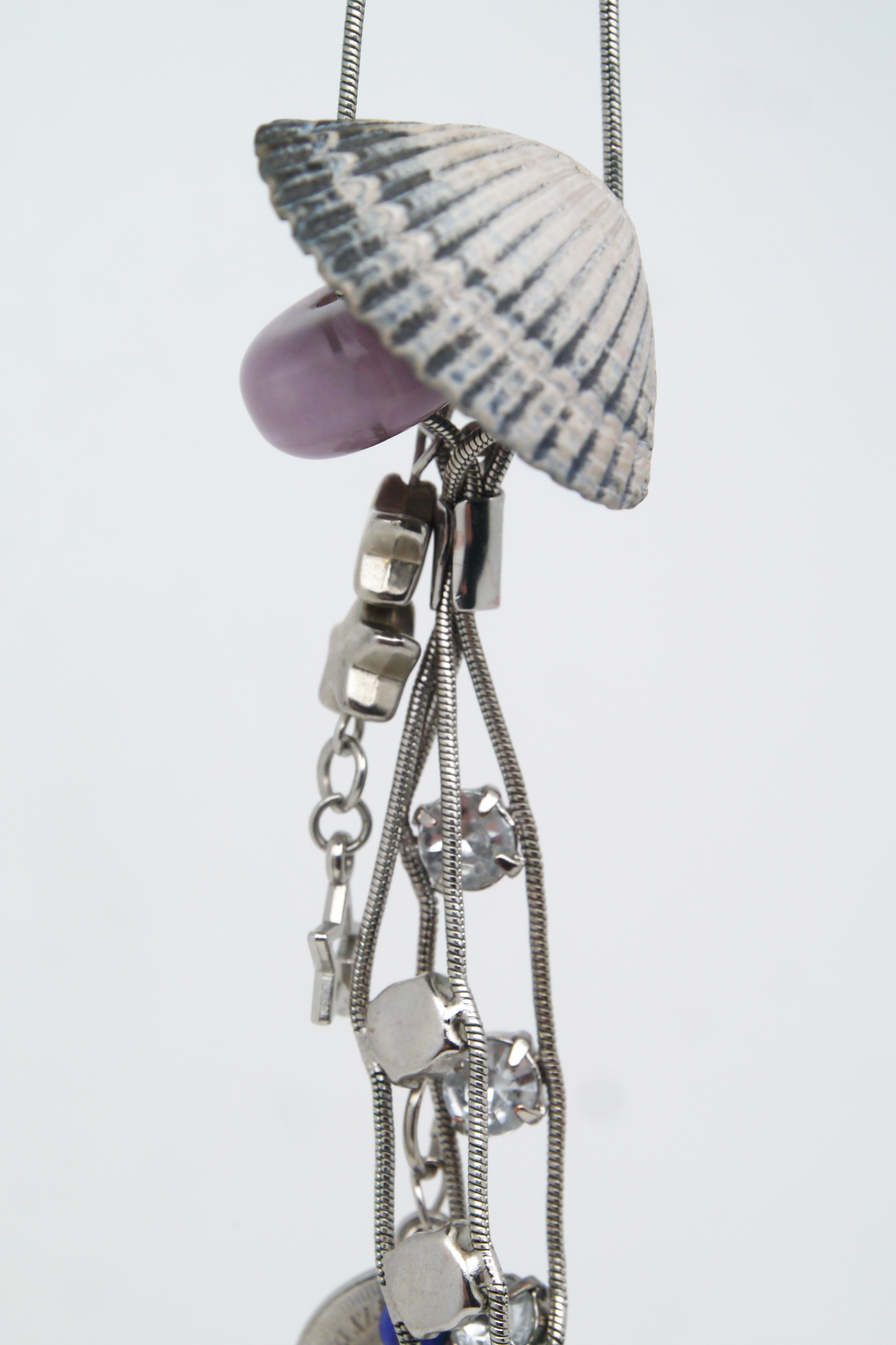 lost wax liquid glass beads jewellery silver