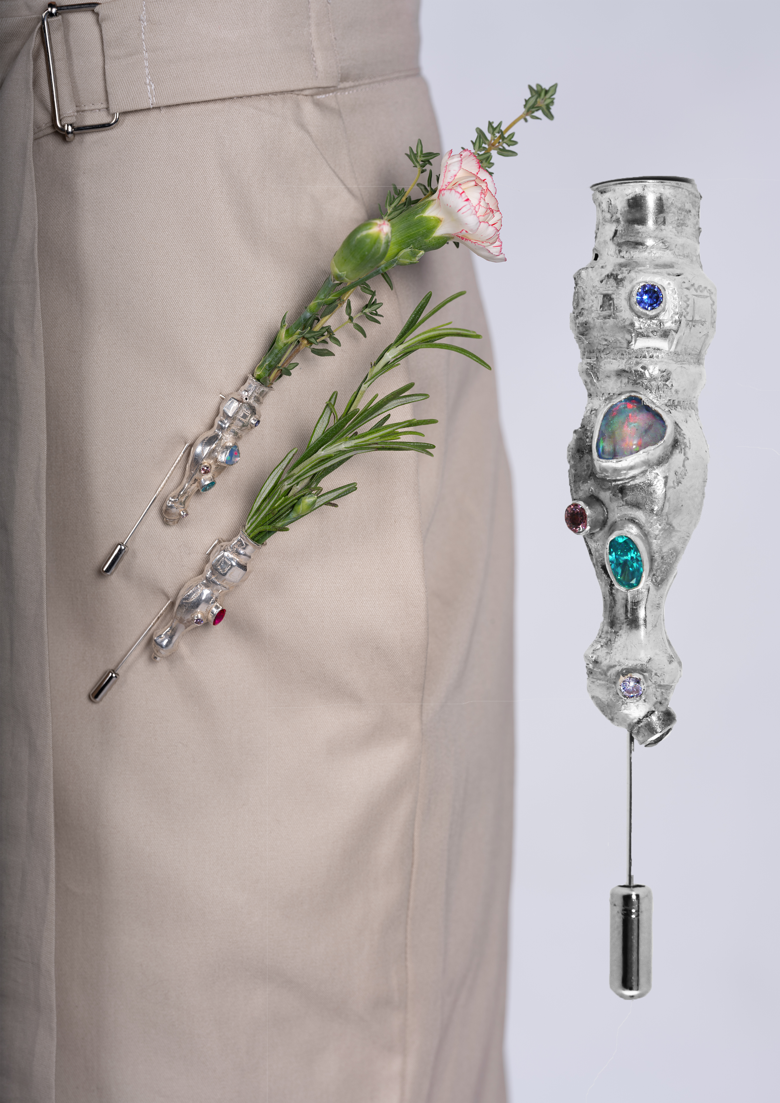 flower brooch