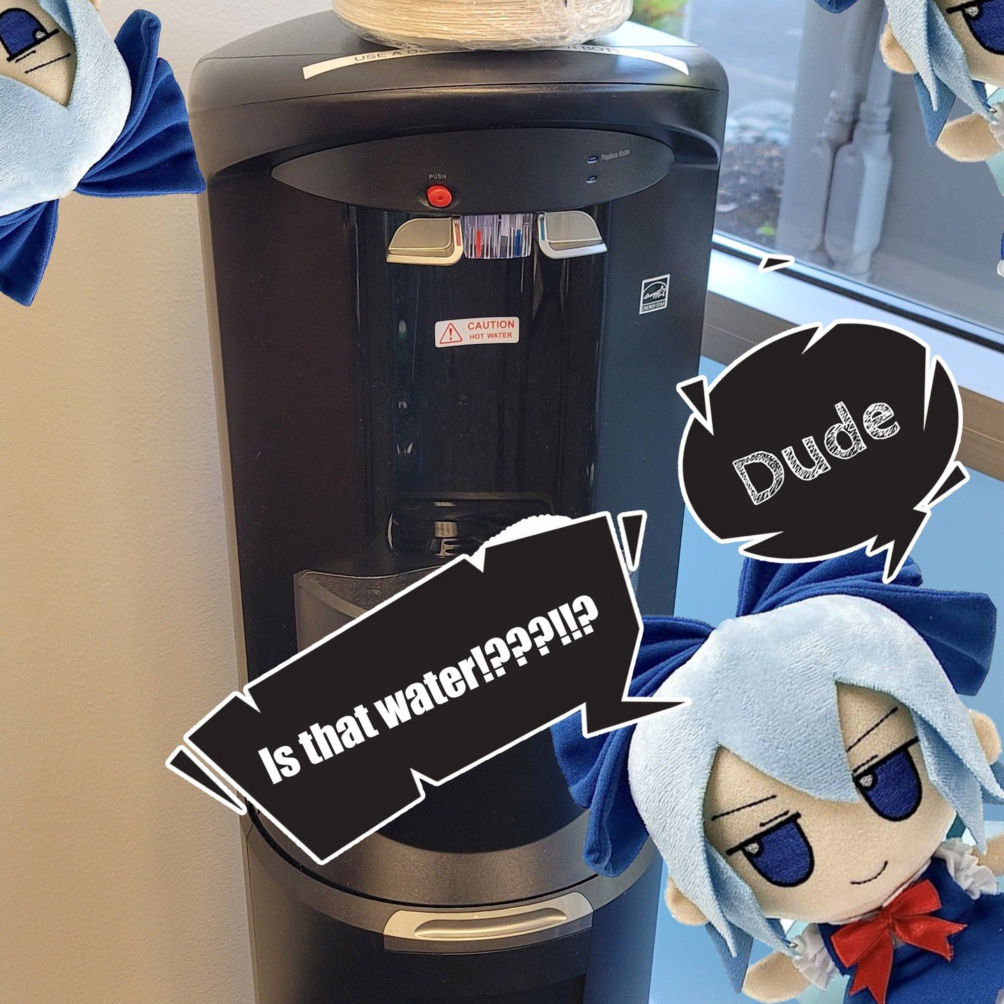 π It's a HOT WEEKENDπ
The warehouse is going to be toasty but have no fear, we have water π§ for you!
Feel free to use our water dispenser to fill up with ice cold water or boiling hot water!
YOU DO YOU!
Pocari and other drinks are also availab