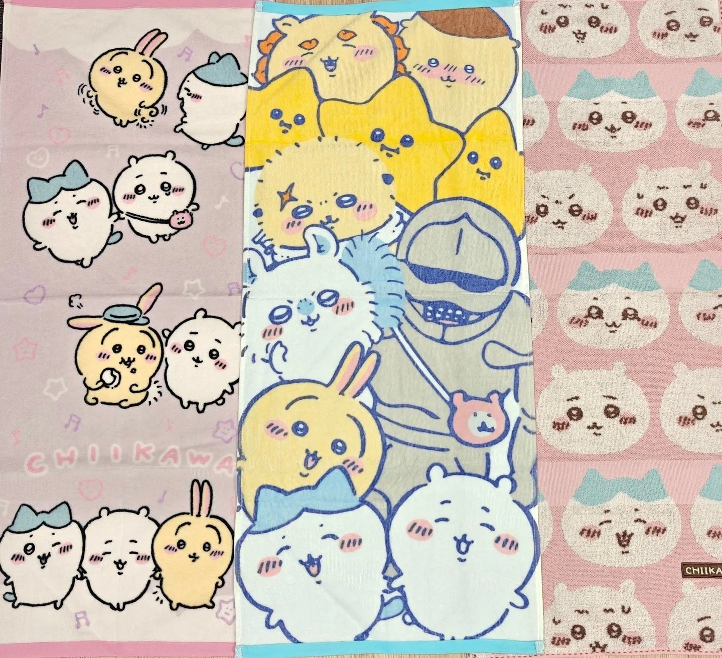 最高!!! ~~~
Official Chiikawa hand towels and keychains are now available at gamecenter! 

You'll find them in our cranes starting this Thursday! 

#chiikawa #gamecenter