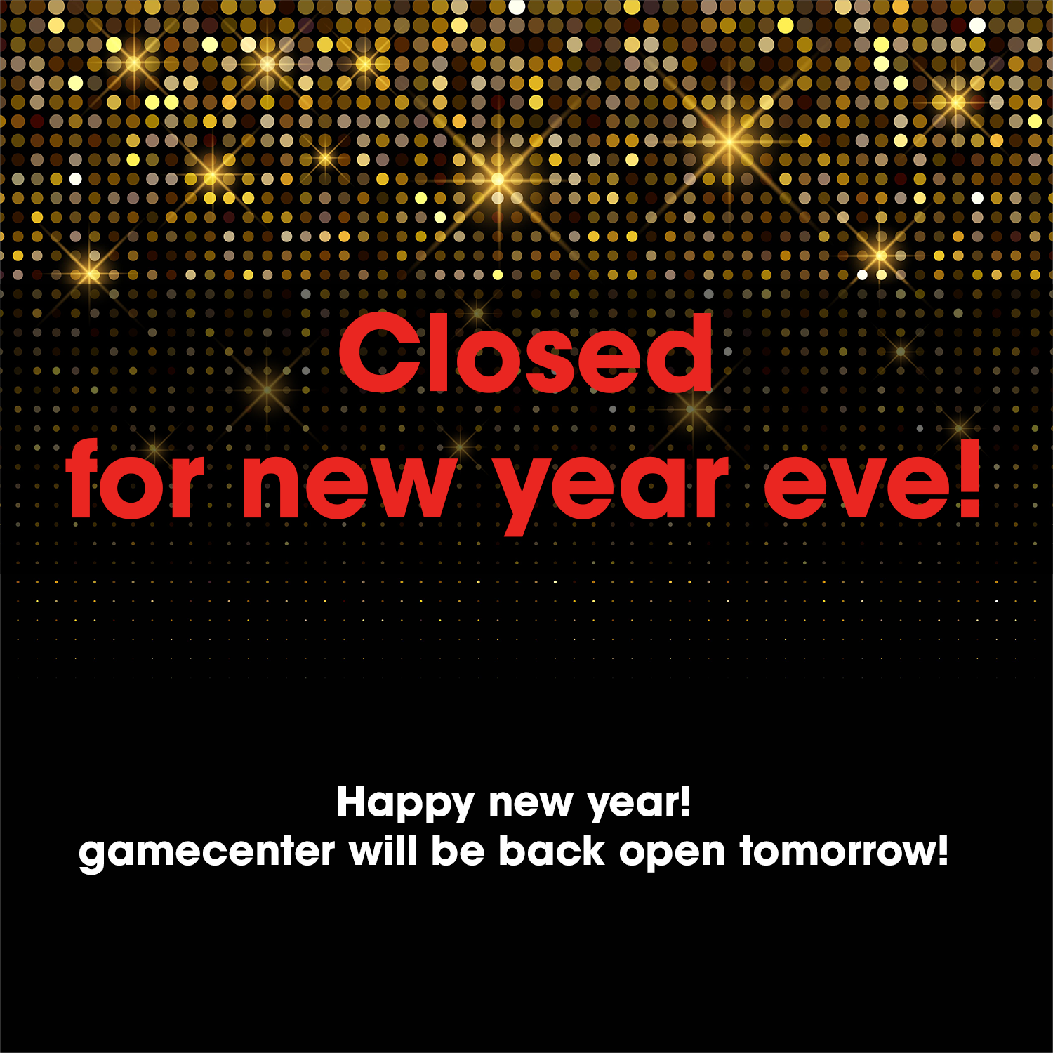 [Closed] New Year Eve