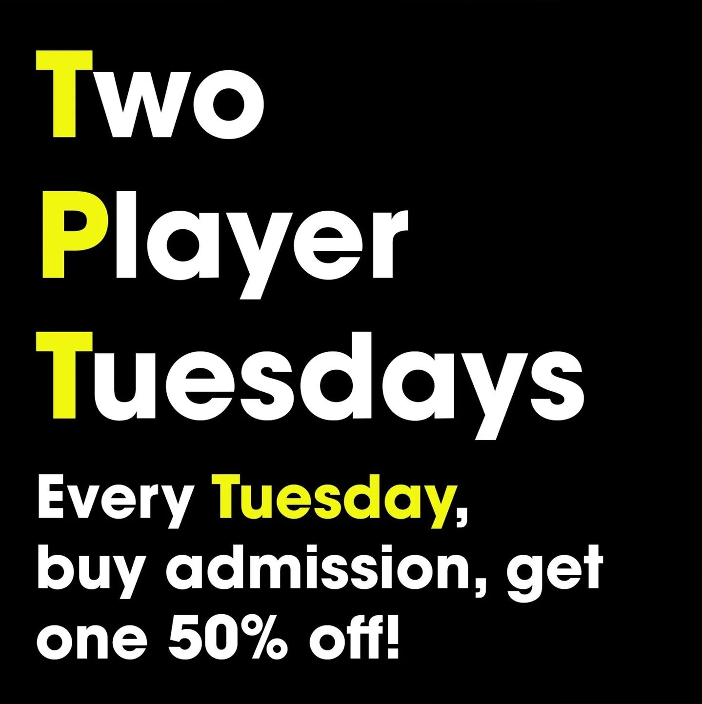 Gamecenter is OPEN! We have a lot of events and promotions coming up in the coming week:
Tuesday, bring a friend for buy-one-get-one 50% off on admission! 
Wednesday: Mahjong Community Night, with a group discount for 4 or more
Saturday: Saturday Nig