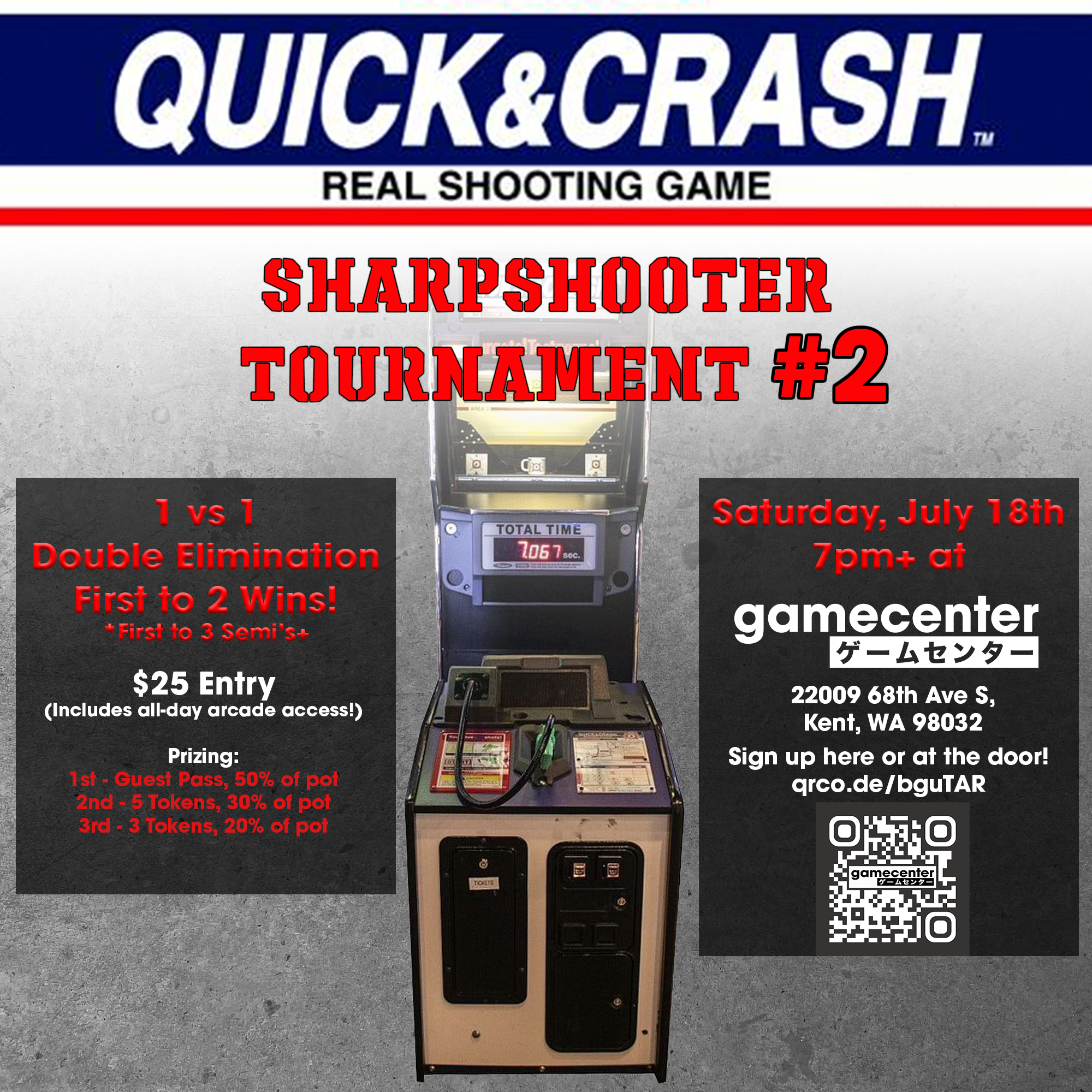Quick &amp; Crash - Sharpshooter Tournament #2