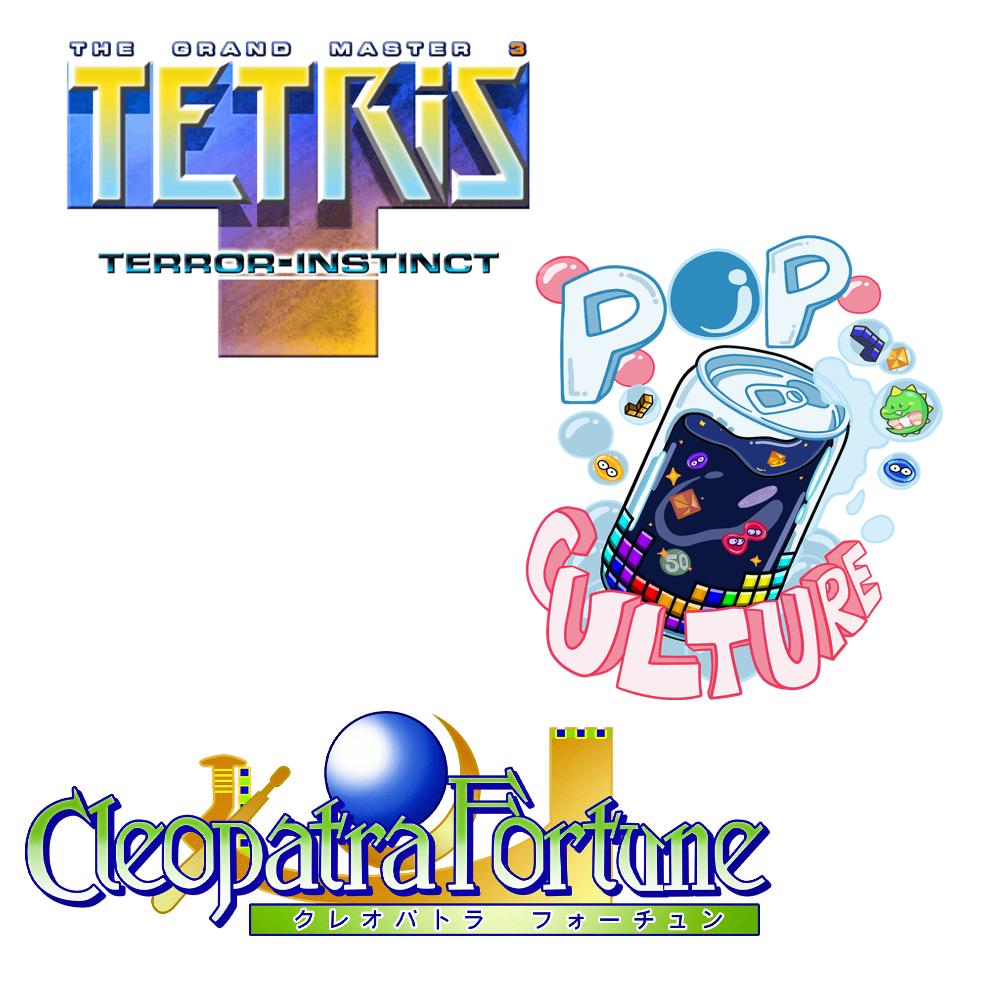 Pop Culture ft. Tetris The Grand Master 3 + Cleopatra Fortune