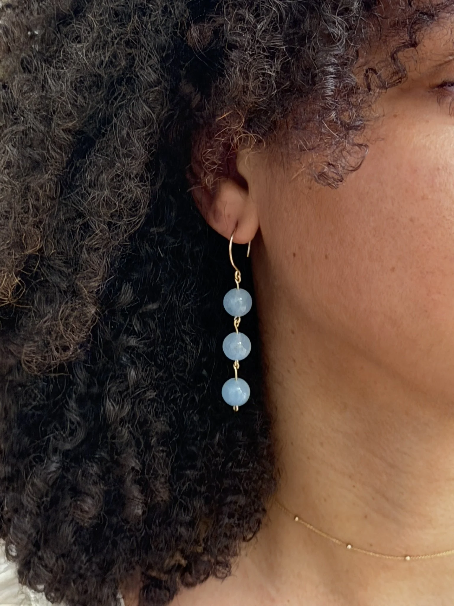 Jade Drop Earring