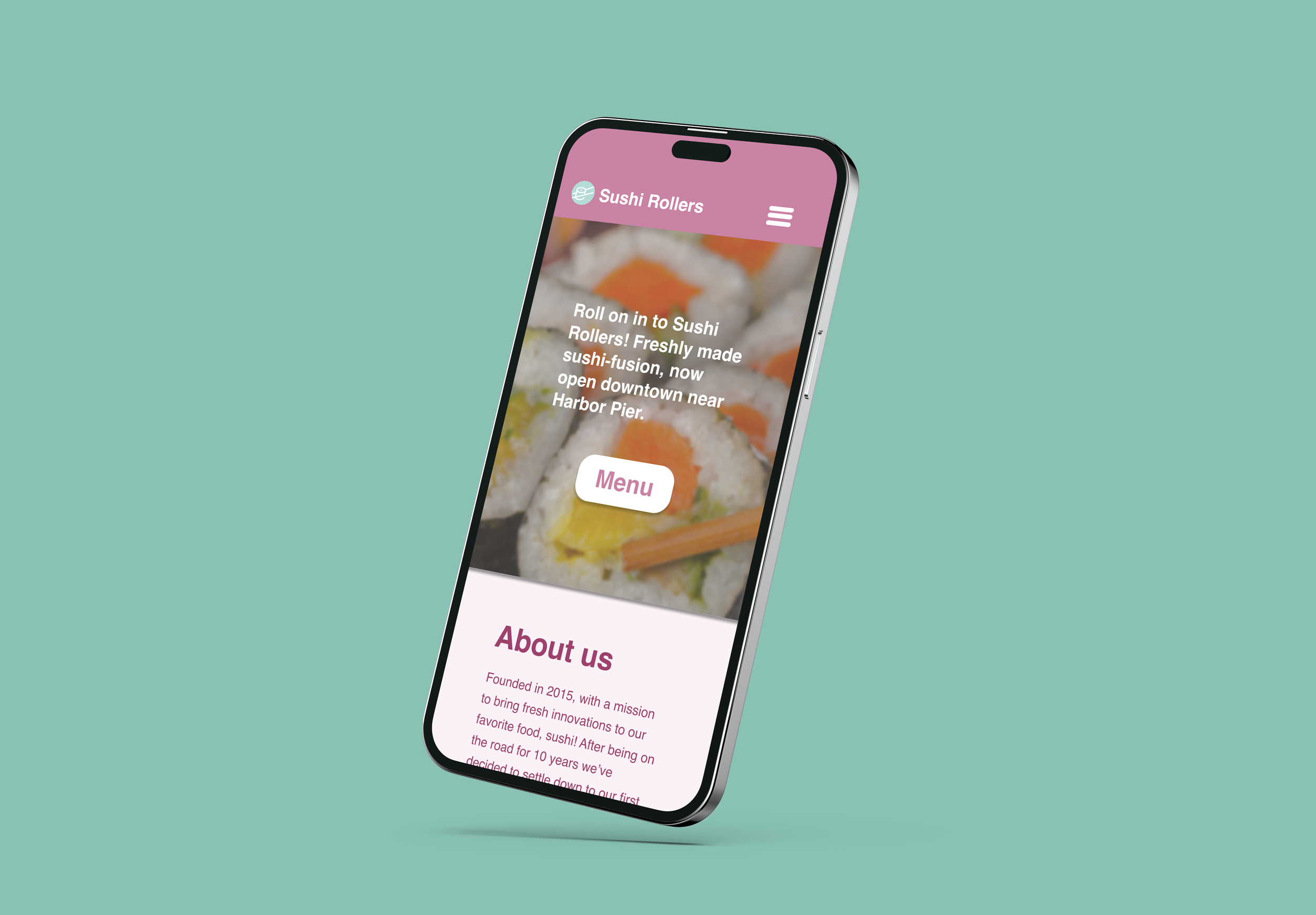 Sushi Rollers Website