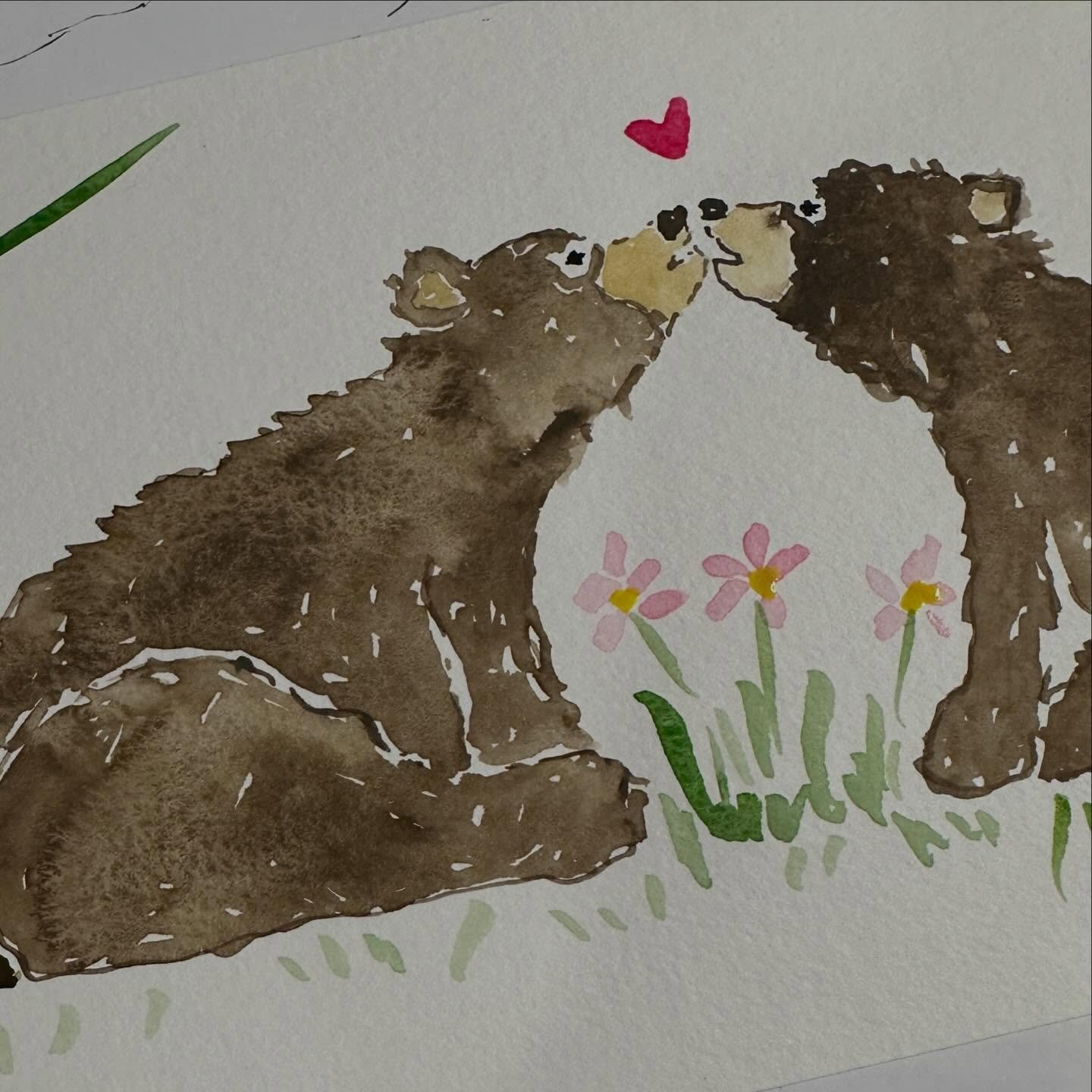 It starts like this&hellip;..
Planning and painting. My favorite stage in the creative process!