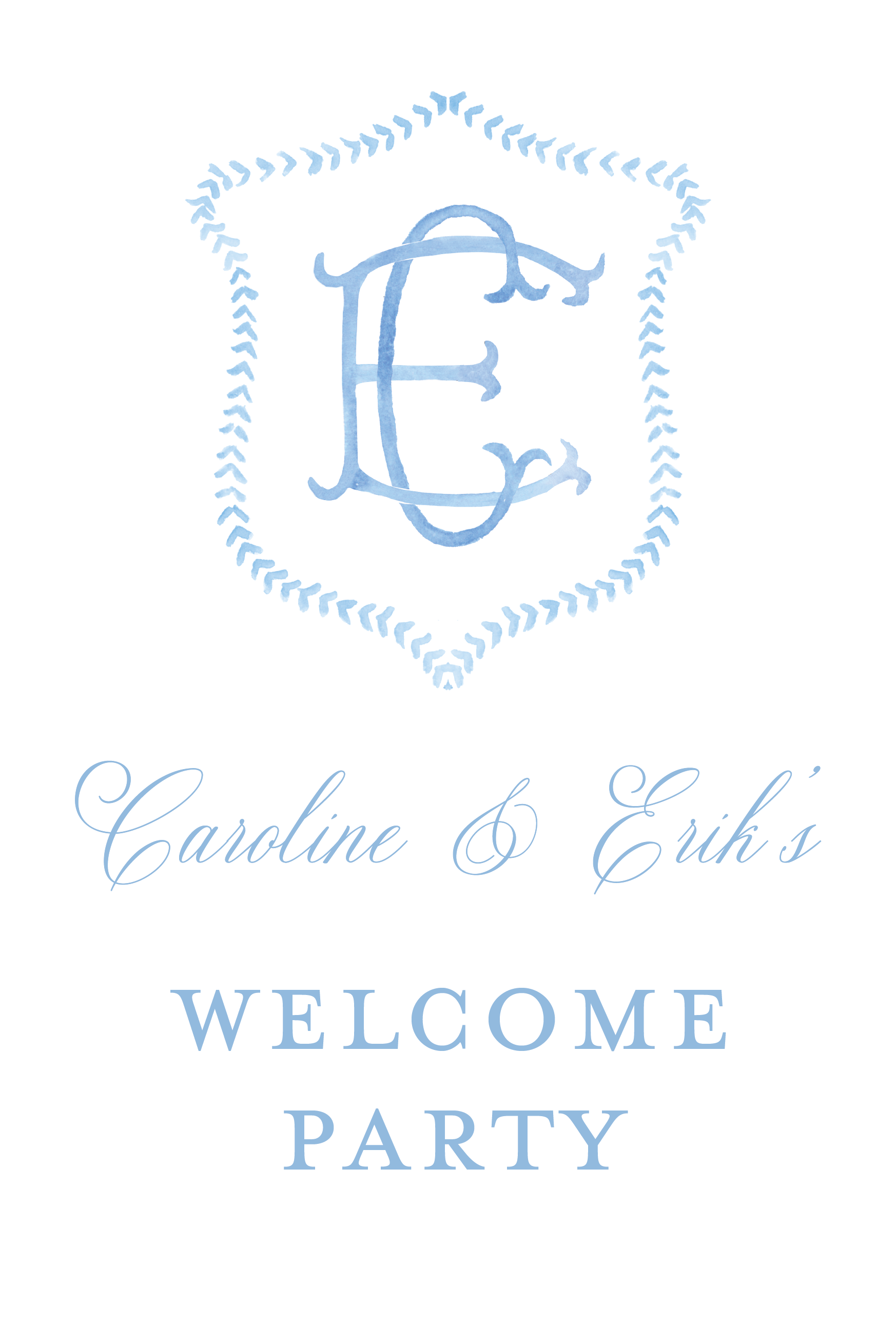 C+E welcome sign.png
