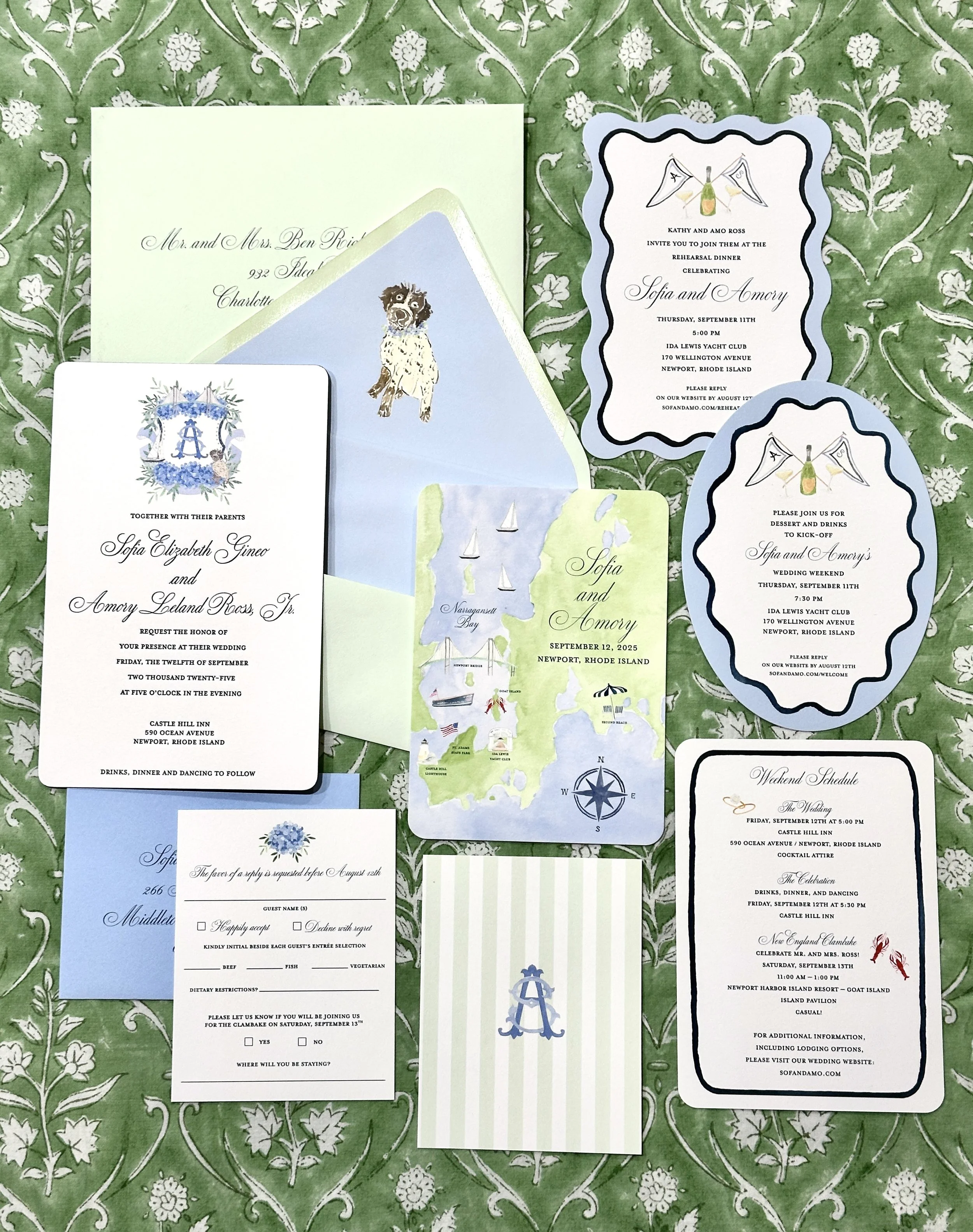 SOFIA + AMORY | NEWPORT, RHODE ISLAND