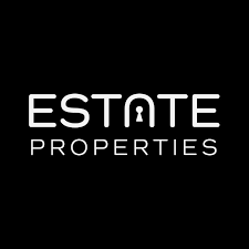 Logo for Estate Properties on a black background
