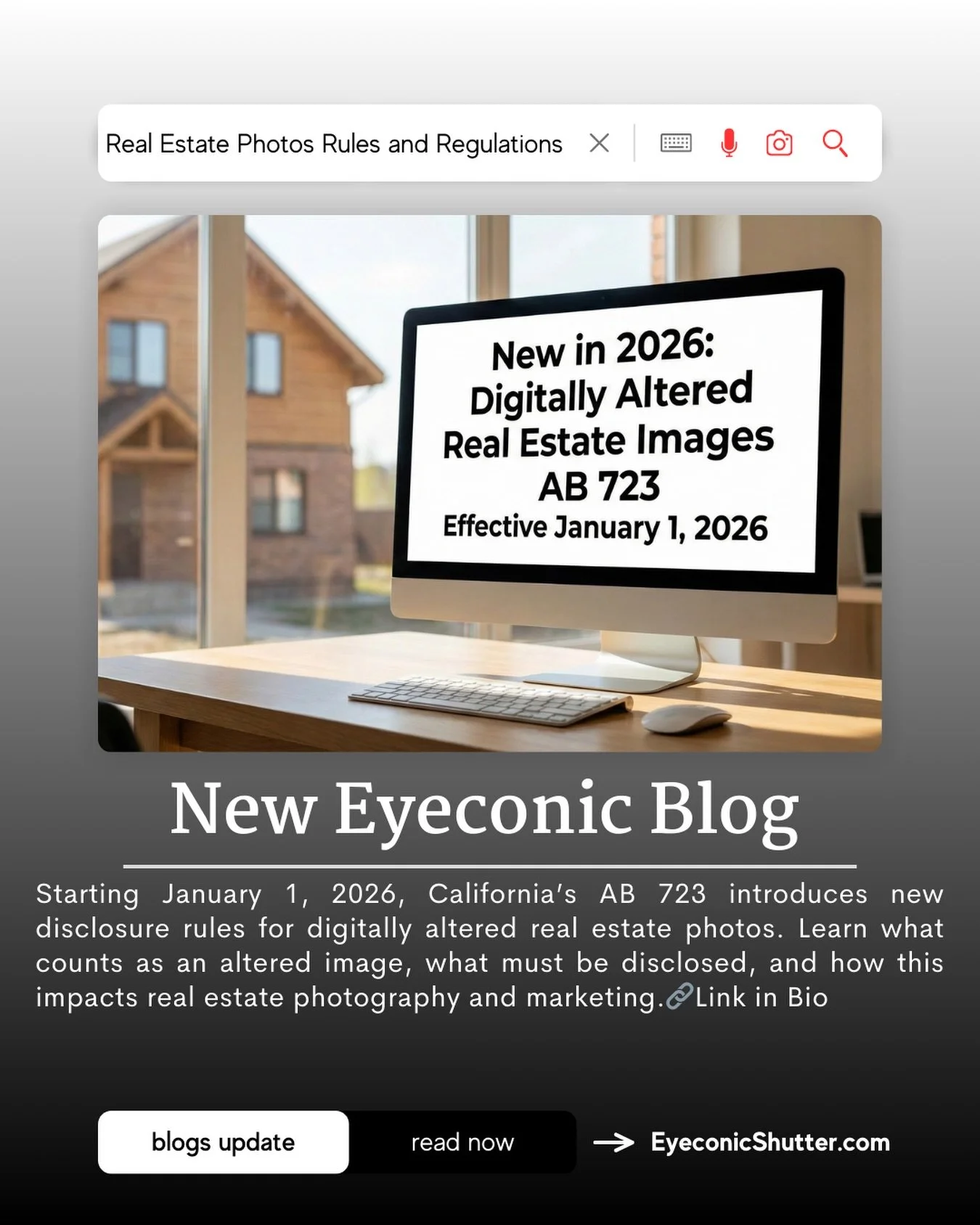 As the new year approaches, it&rsquo;s important to stay informed about the latest legal updates regarding MLS guidelines for listing your future properties. 
.
.
.
📸👨🏼&zwj;💻Real Estate Photographer/Editor
👉🏽Visit my website