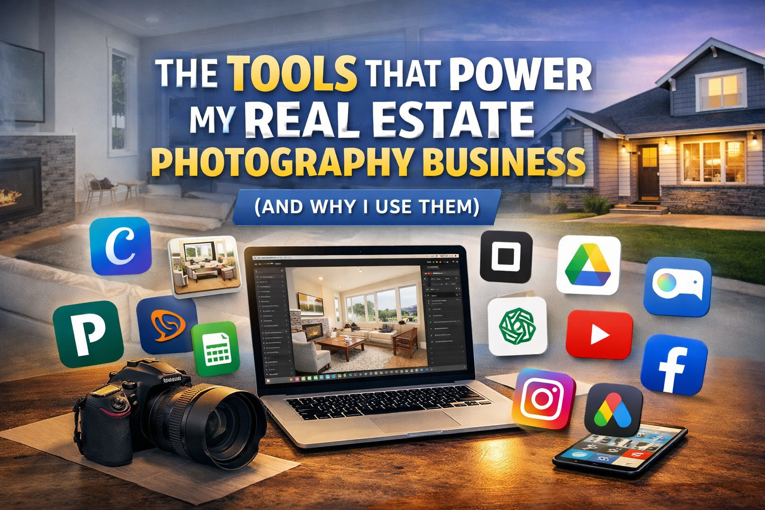 The Tools That Power My Real Estate Photography Business (And Why I Use Them)