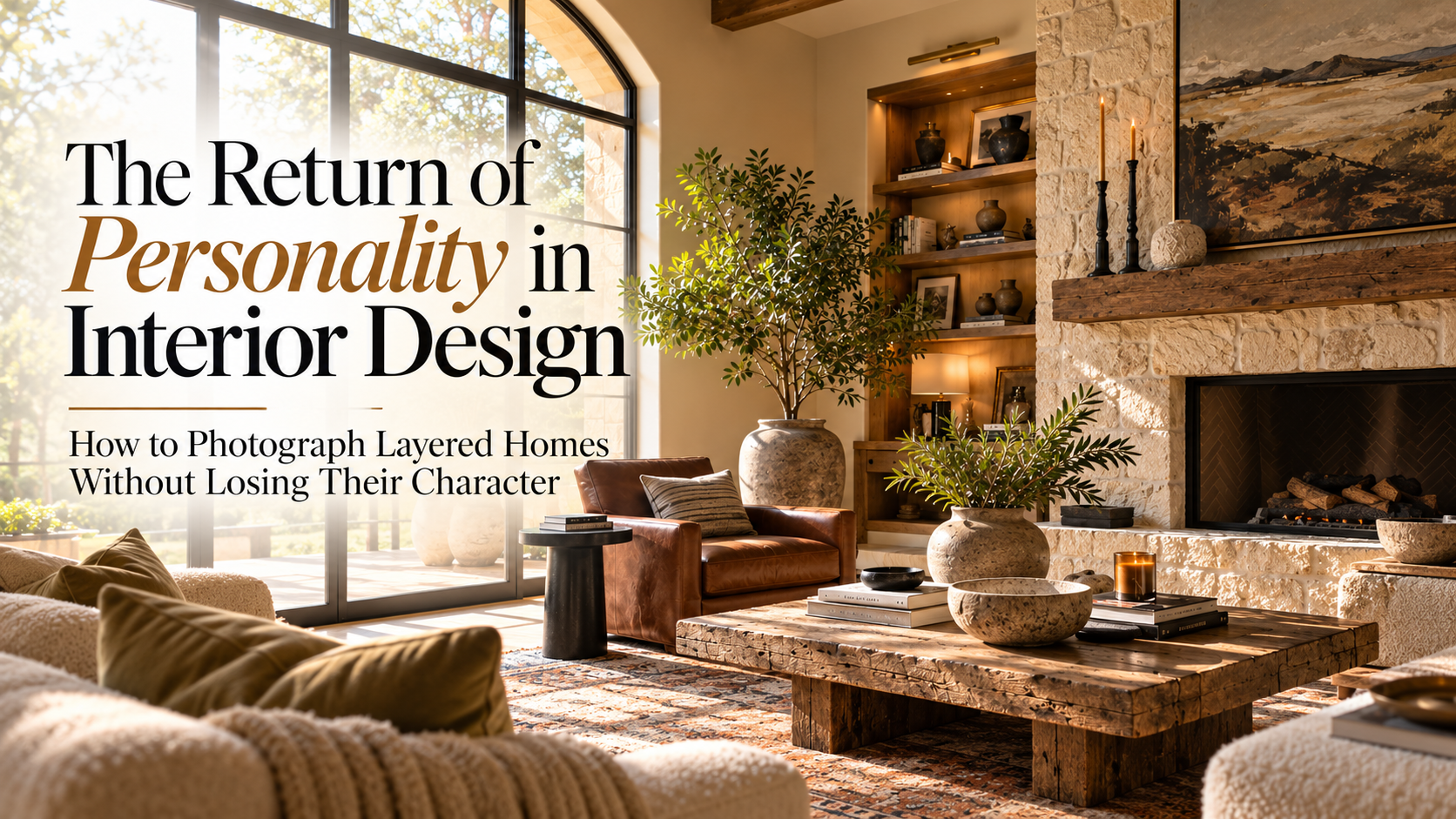 The Return of Personality in Interior Design: How to Photograph Layered Homes Without Losing Their Character