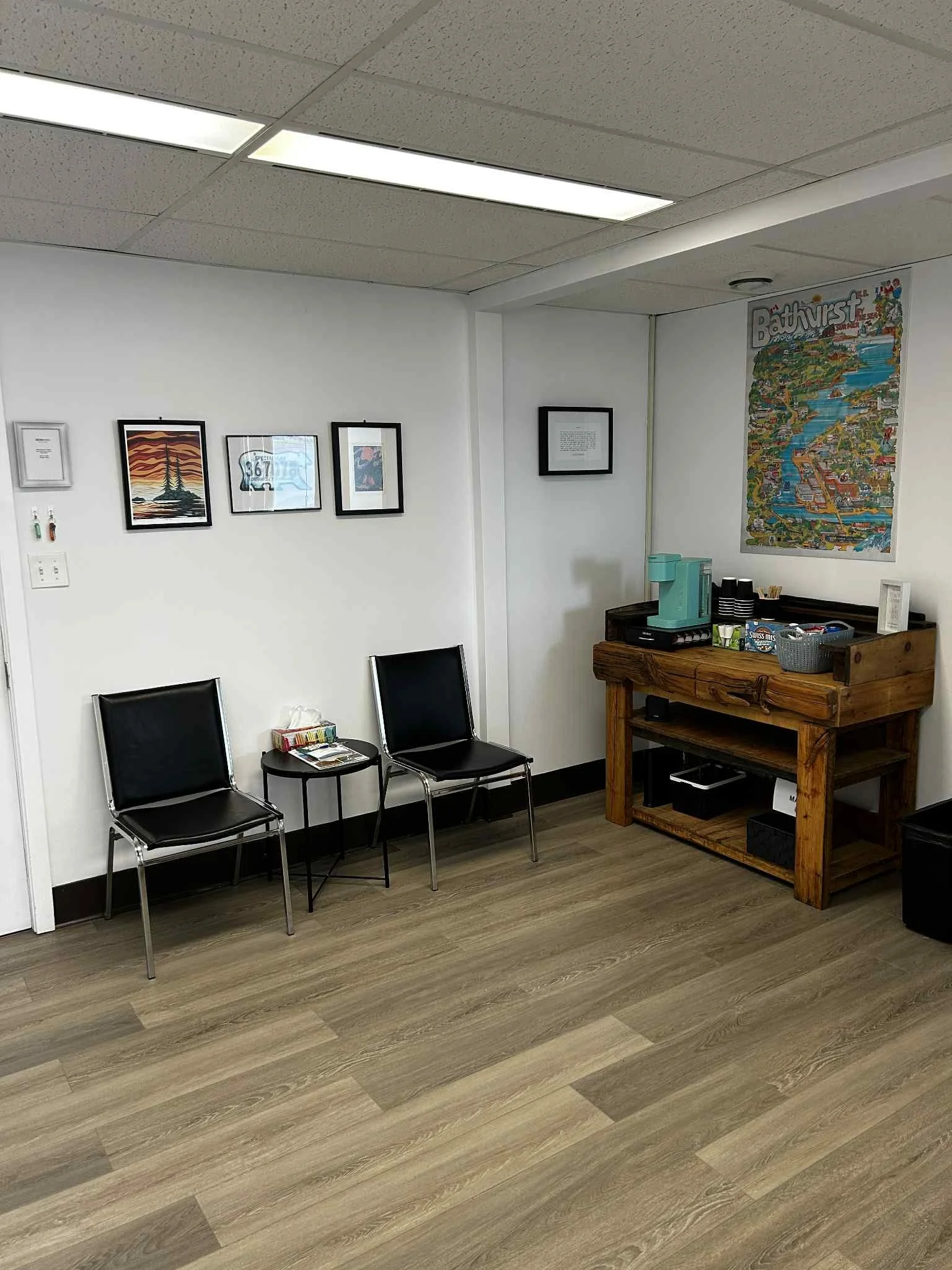 Reception area