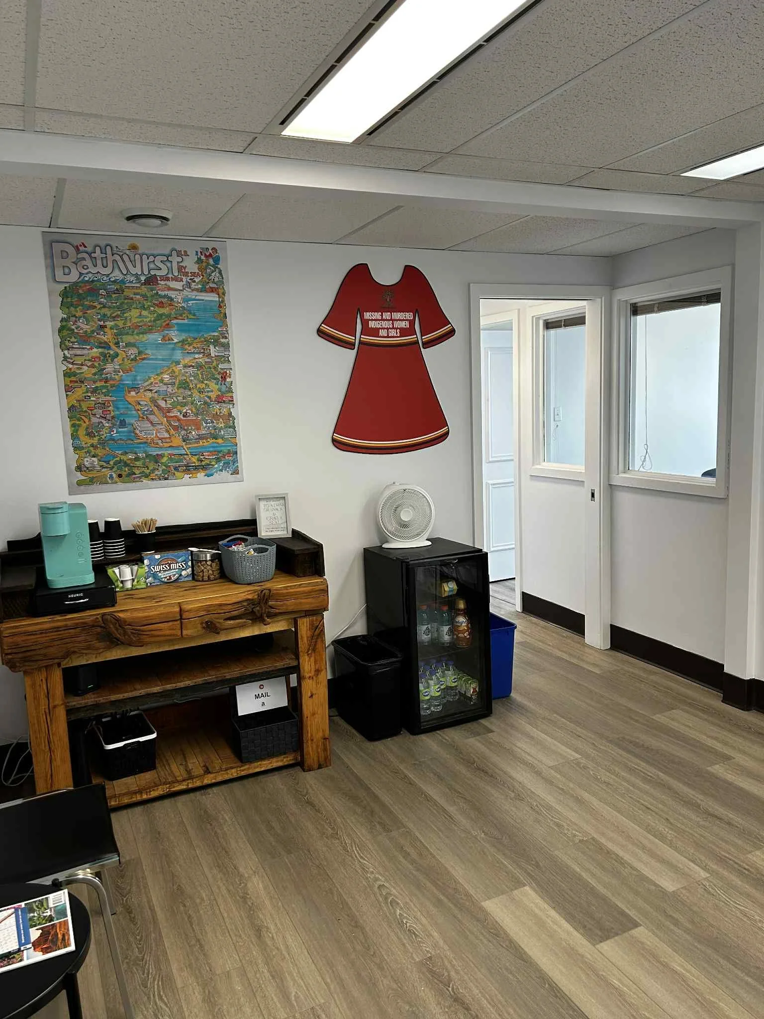 Reception area