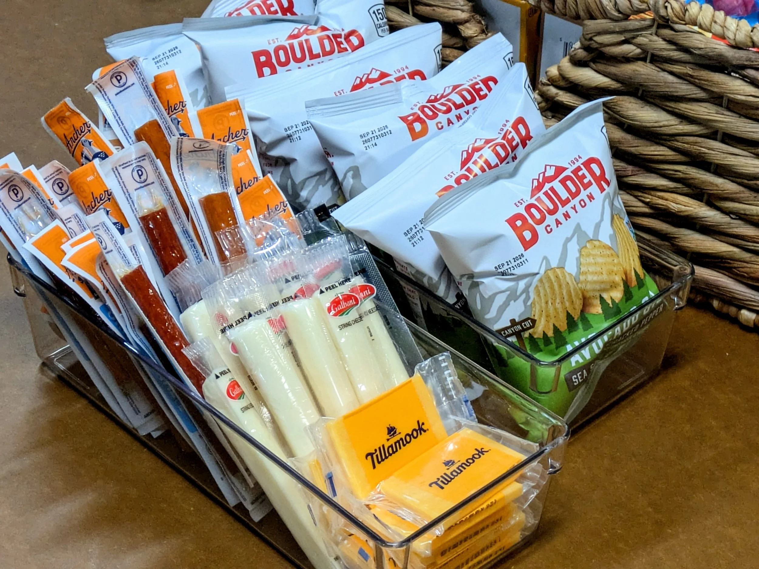 Meat, Cheese, Salty, Crunchy