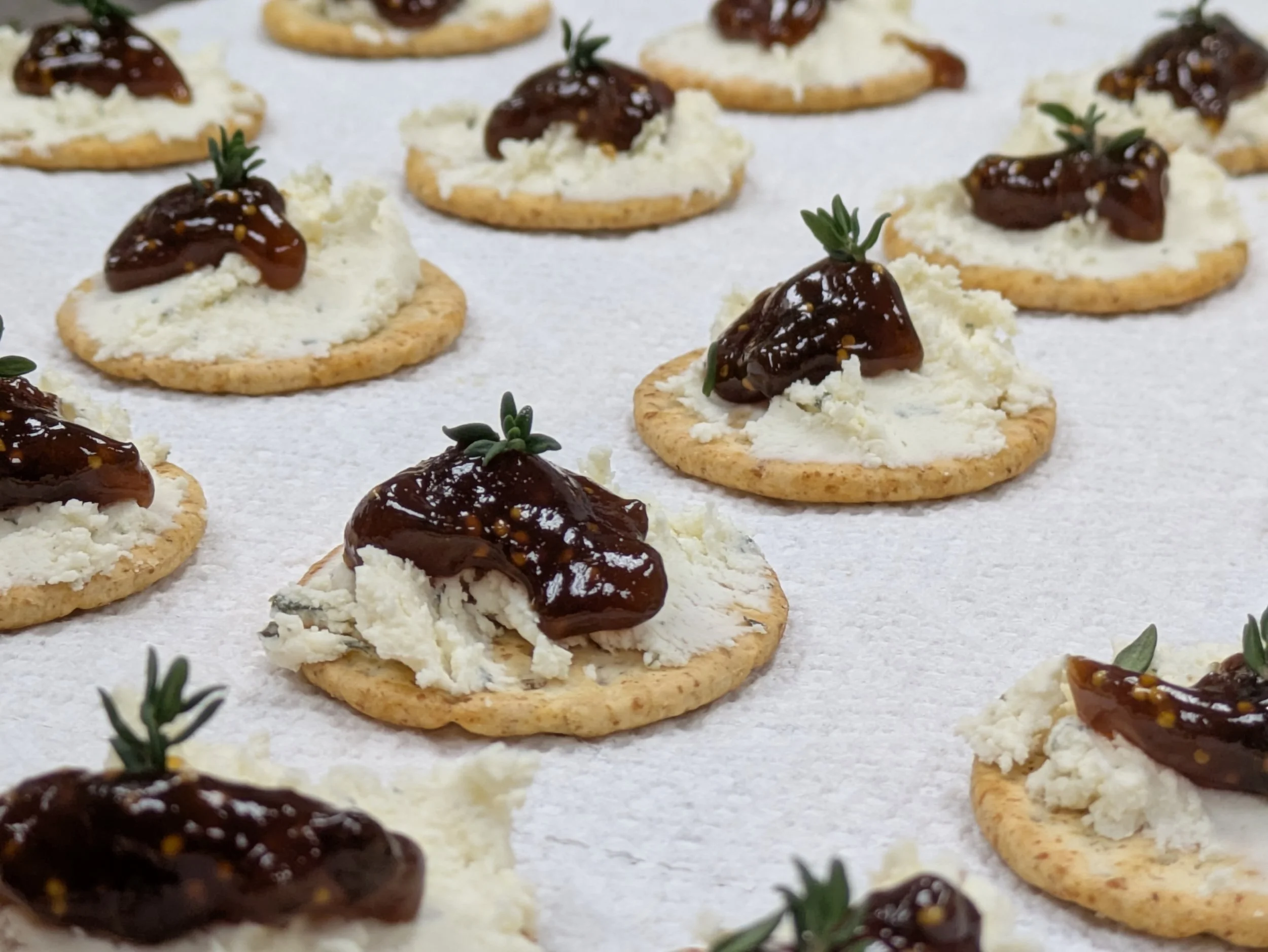 Boursin & Fig Crackers