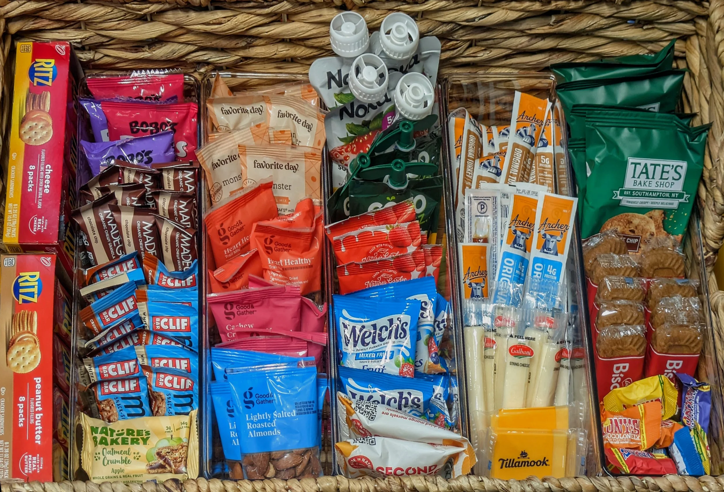 Packaged Snack Selection