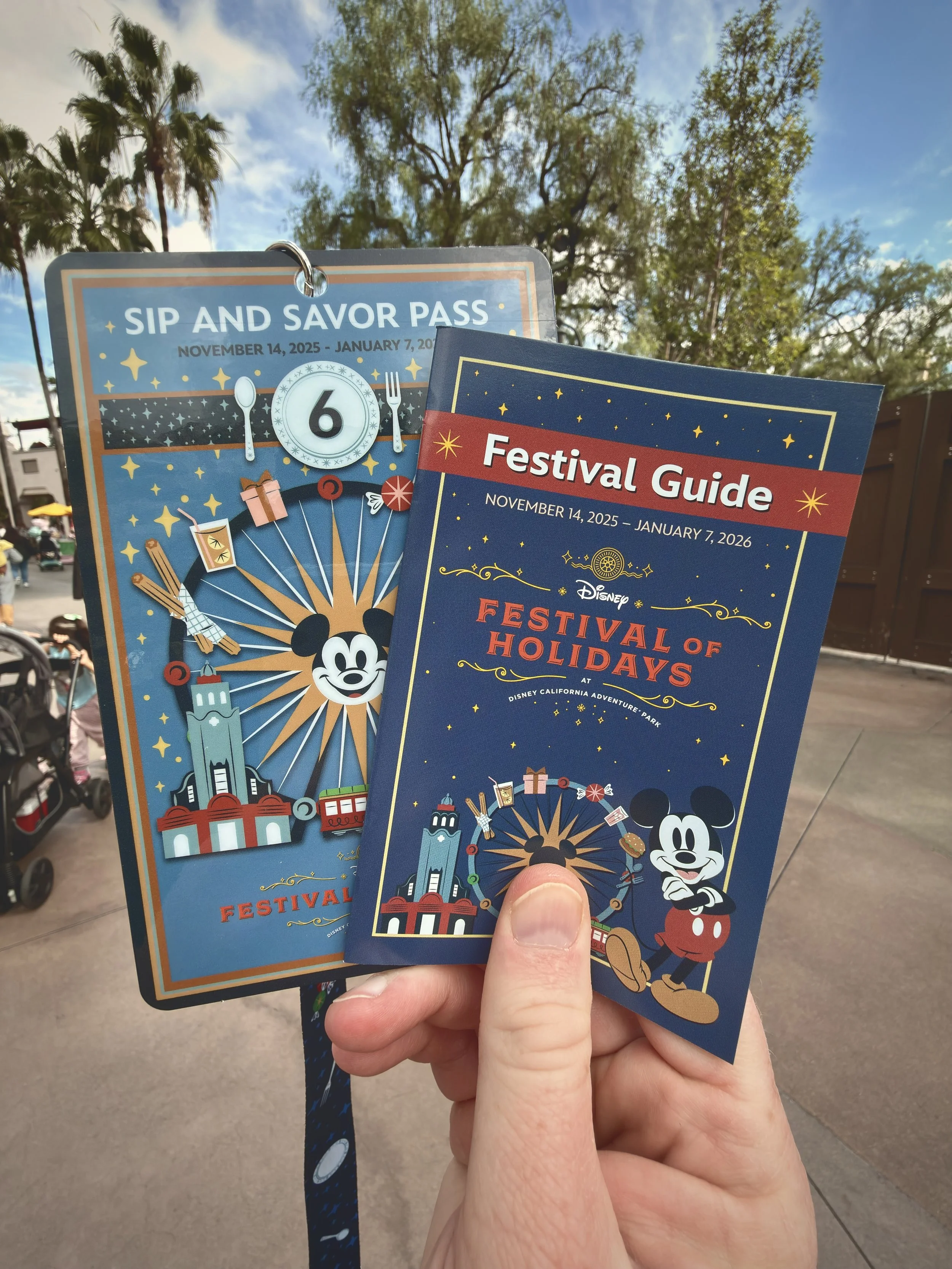 RELEASE NOTES: Sip &amp; Savor Economics and The 2025 Festival of Holidays Marketplace at Disney California Adventure