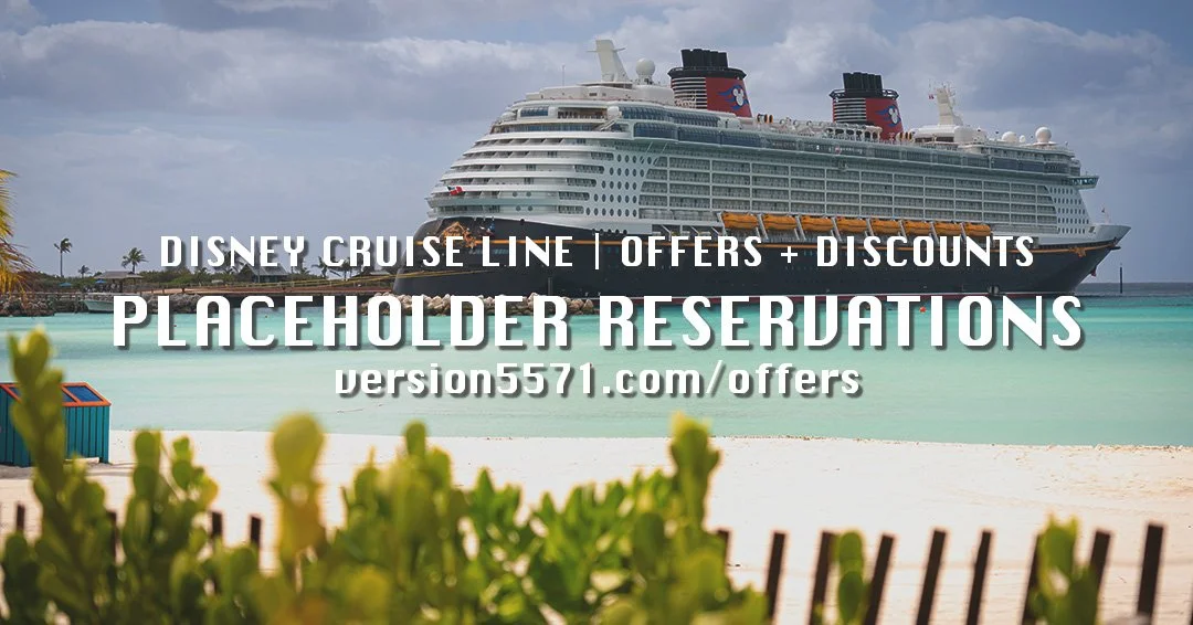Disney Cruise Line Placeholder Reservations + Offers on Select Future Sailings
